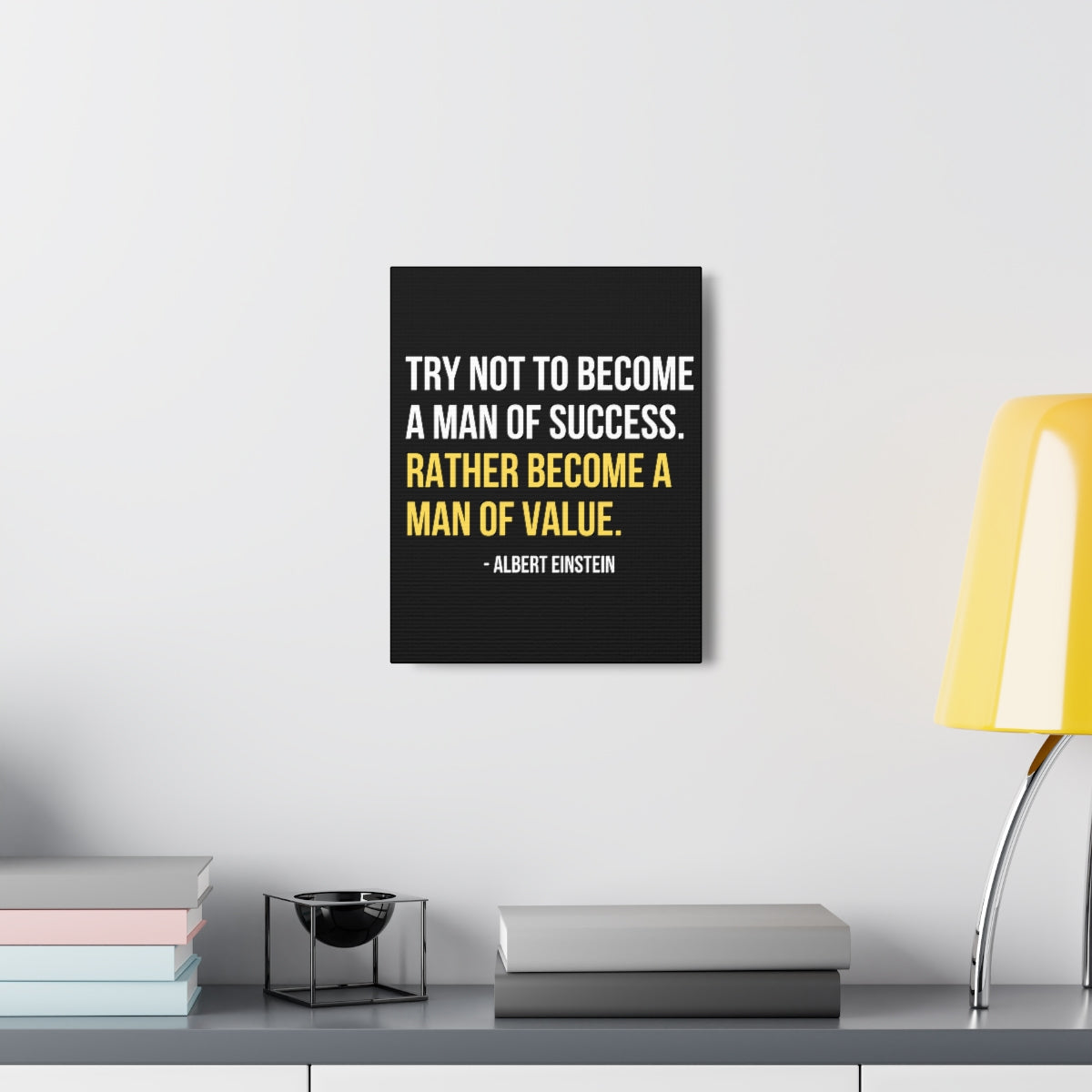 Scripture Walls Inspirational Wall Art A Man Of Value Motivation Wall Decor for Home Office Gym Inspiring Success Quote Print Ready to Hang Unframed-Express Your Love Gifts