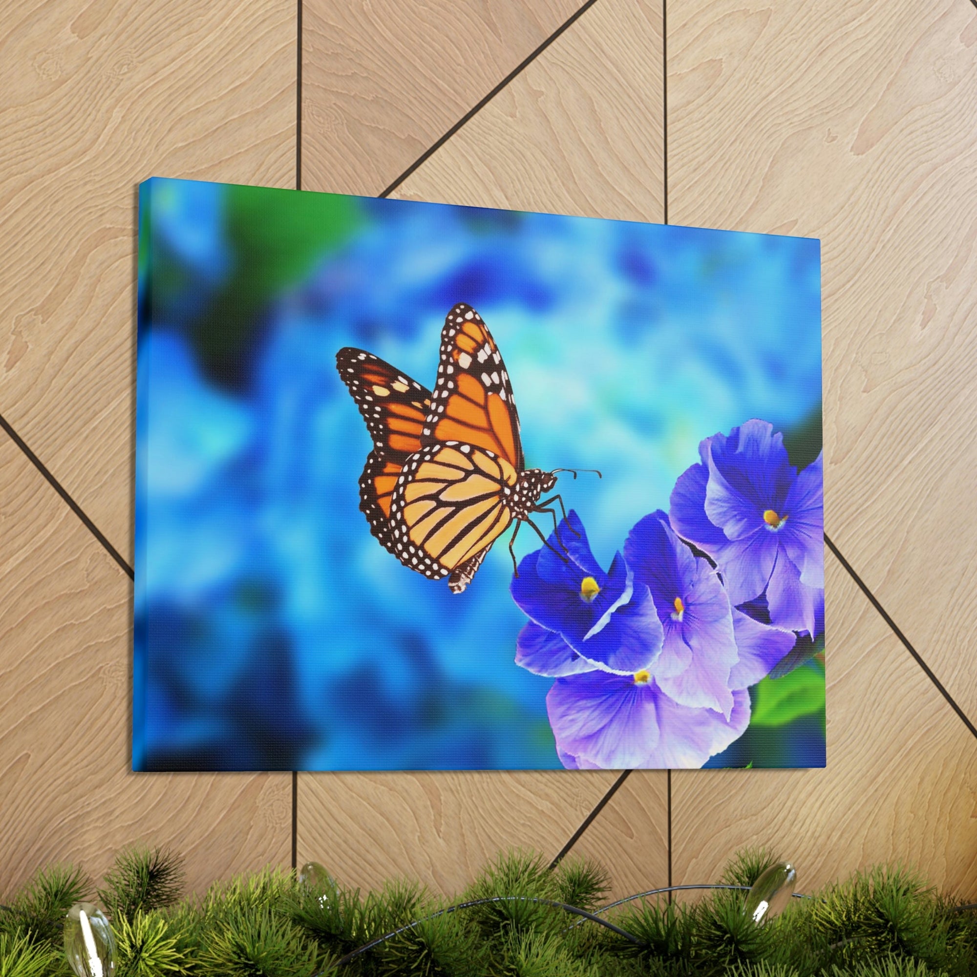 Scripture Walls Majestic Butterfly Art Majestic Butterfly Print Animal Wall Art Wildlife Canvas Prints Wall Art Ready to Hang Unframed-Express Your Love Gifts