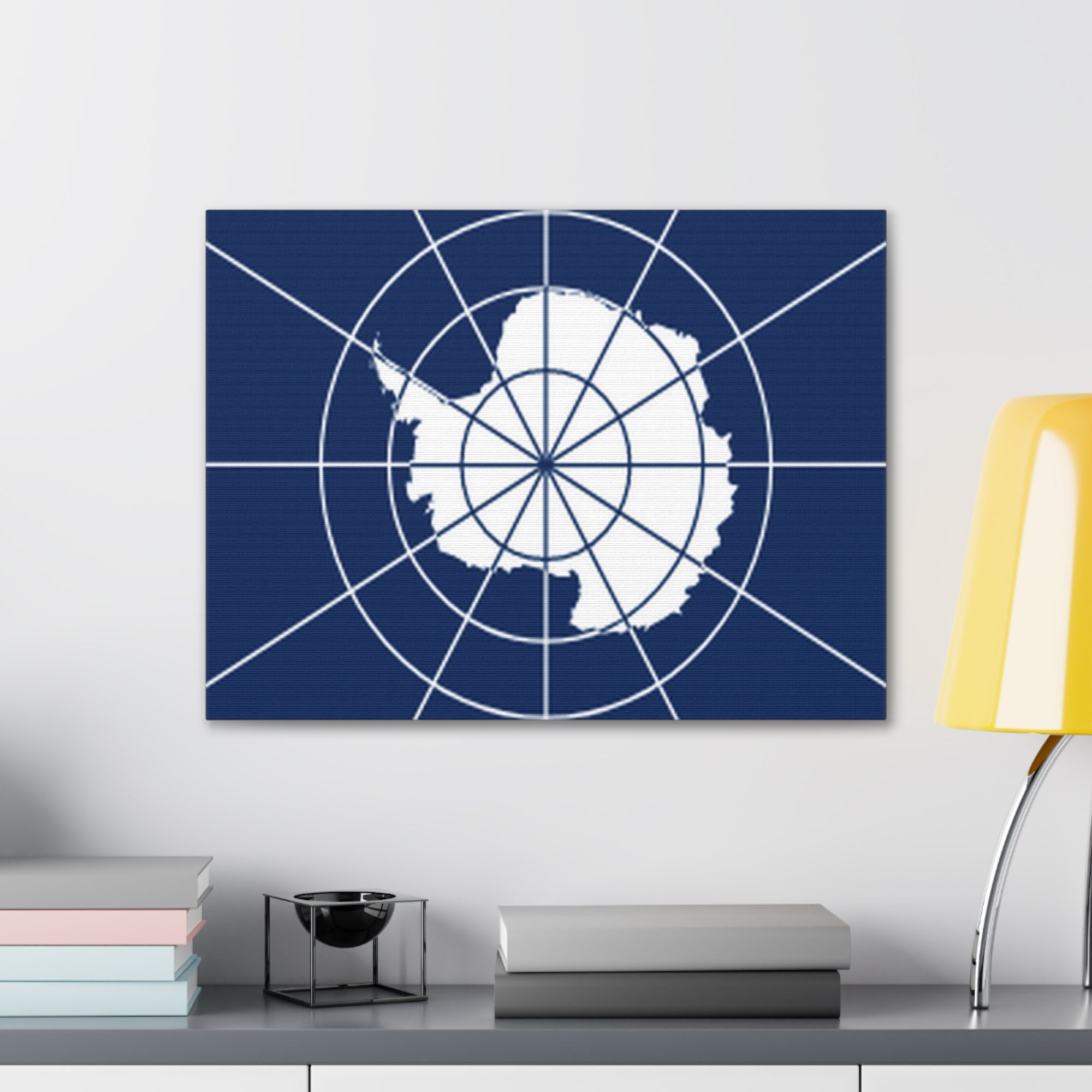 Antarctica Country Flag Canvas Vibrant Wall Art Unframed Home Decor-Express Your Love Gifts