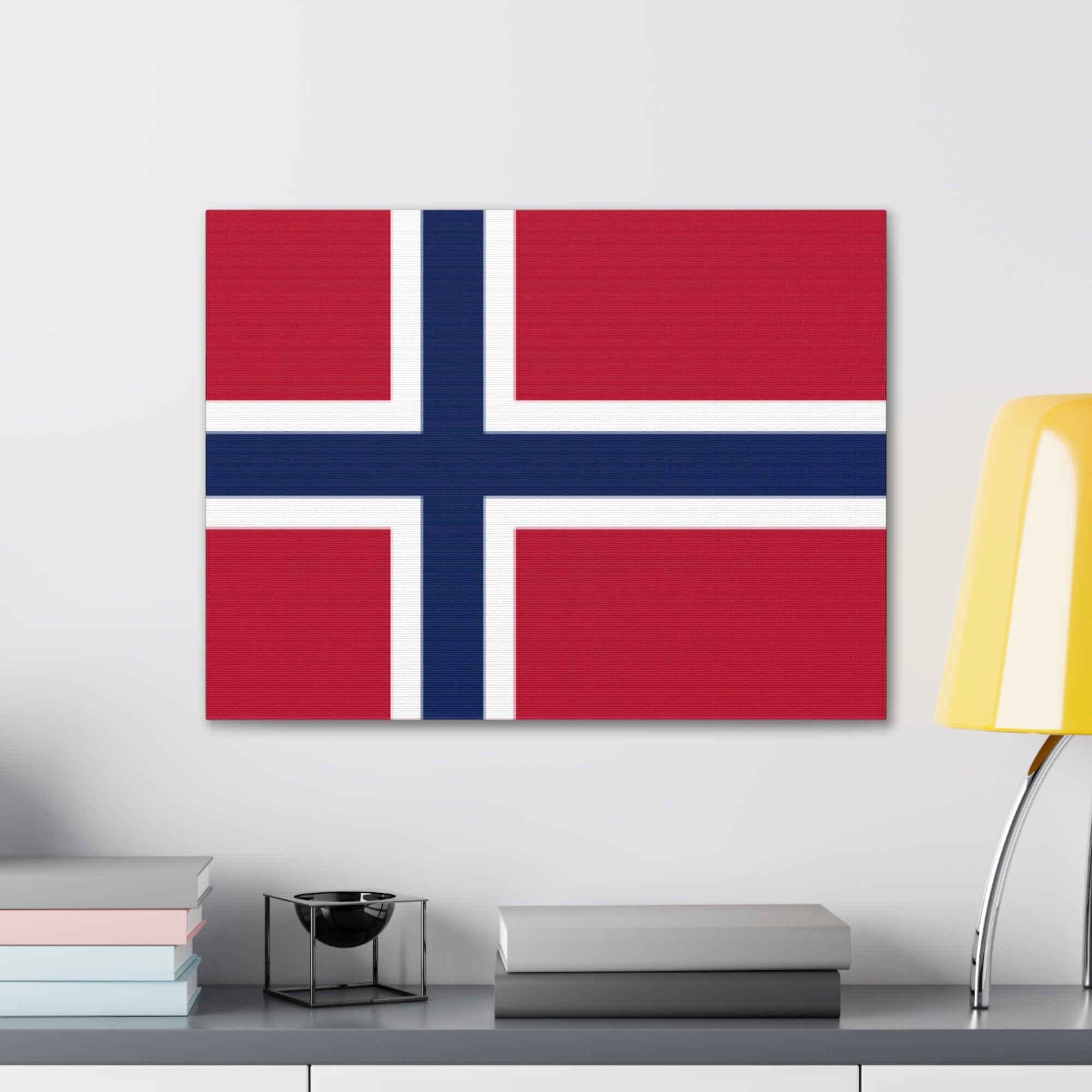 Bouvet Island Country Flag Canvas Vibrant Wall Art Unframed Home Decor-Express Your Love Gifts