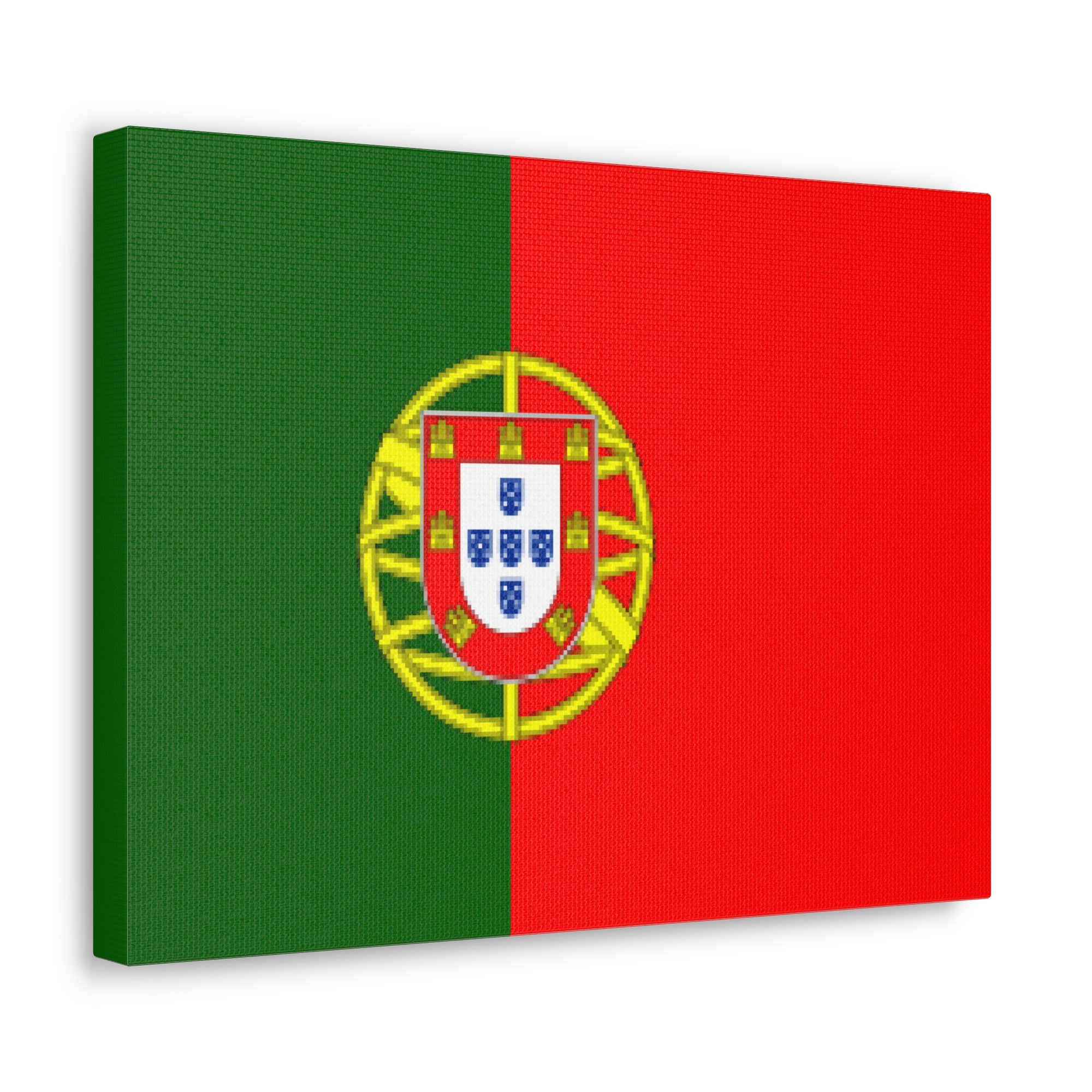 Portugal Country Flag Canvas Vibrant Wall Art Unframed Home Decor-Express Your Love Gifts