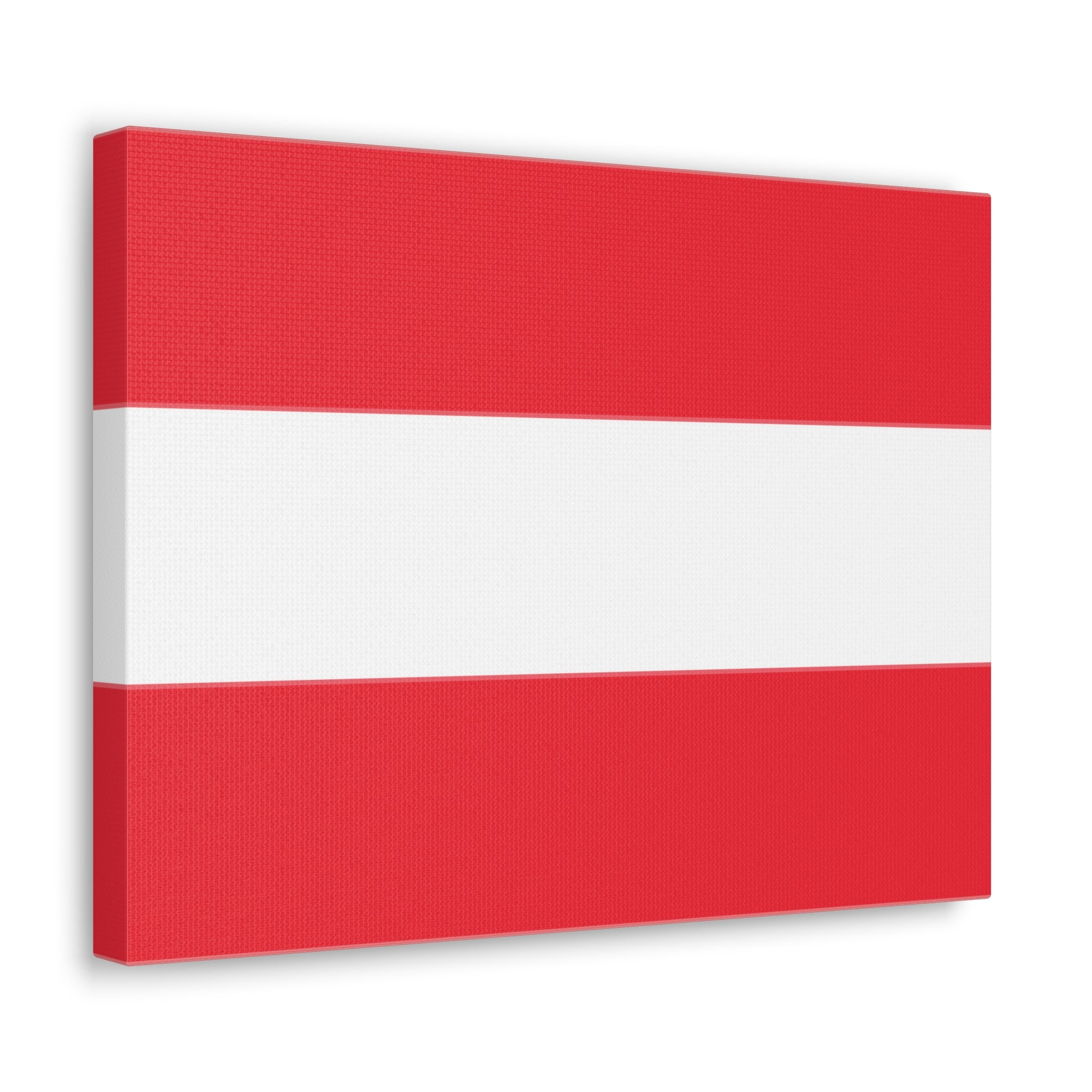 Austria Country Flag Canvas Vibrant Wall Art Unframed Home Decor-Express Your Love Gifts