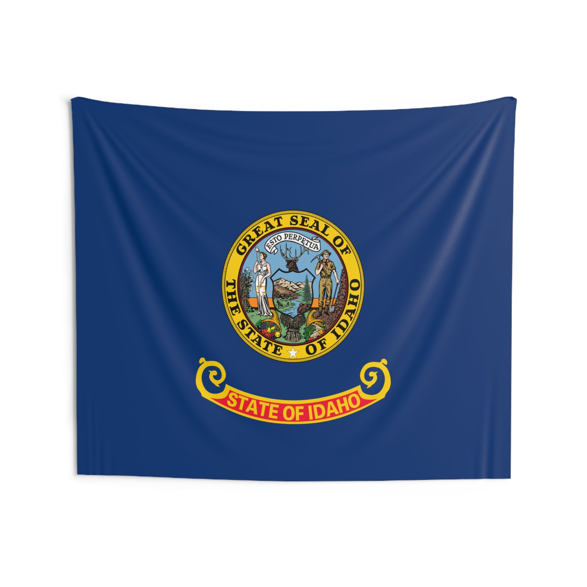 Idaho State Flag Wall Hanging Tapestry-Express Your Love Gifts