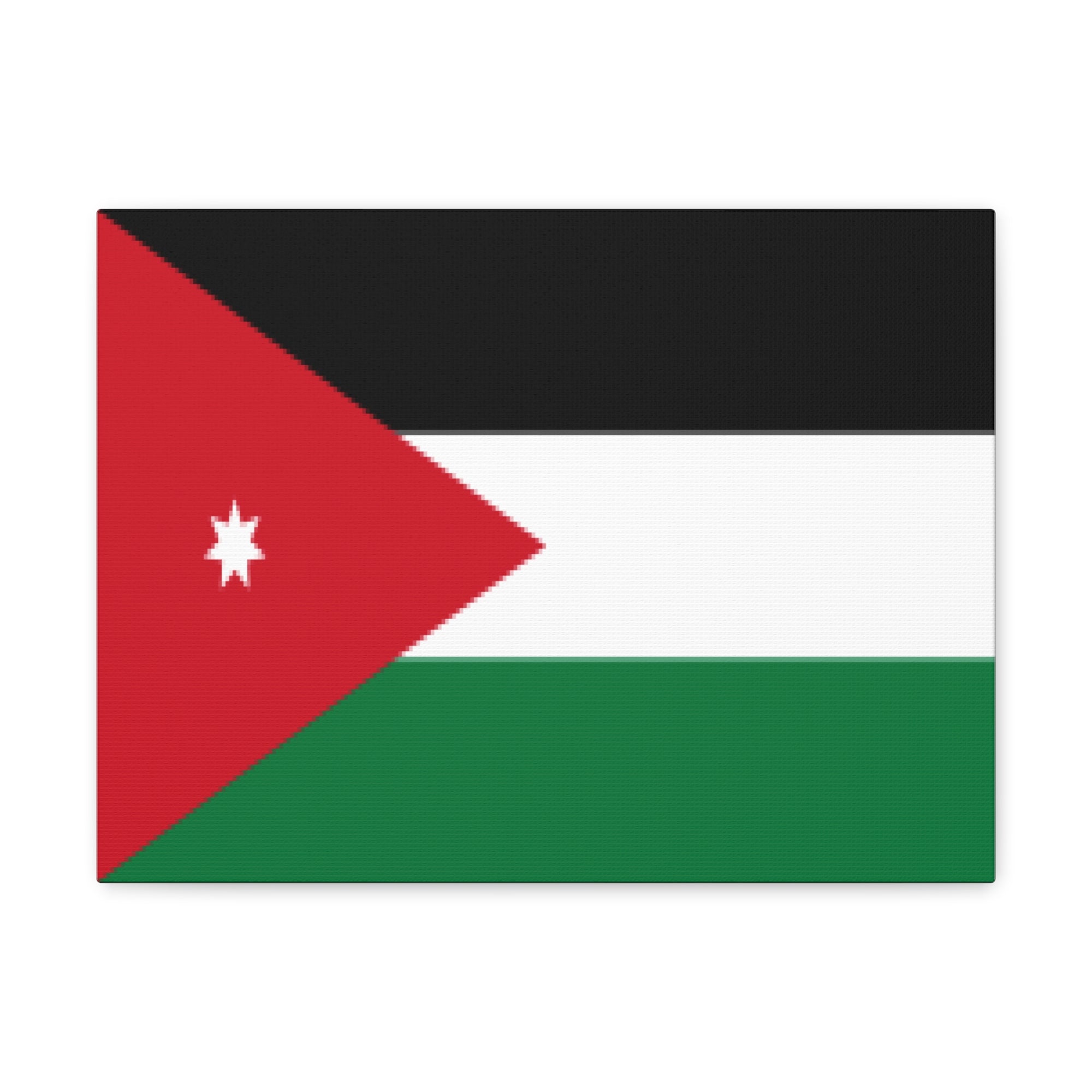 Jordan Country Flag Canvas Vibrant Wall Art Unframed Home Decor-Express Your Love Gifts