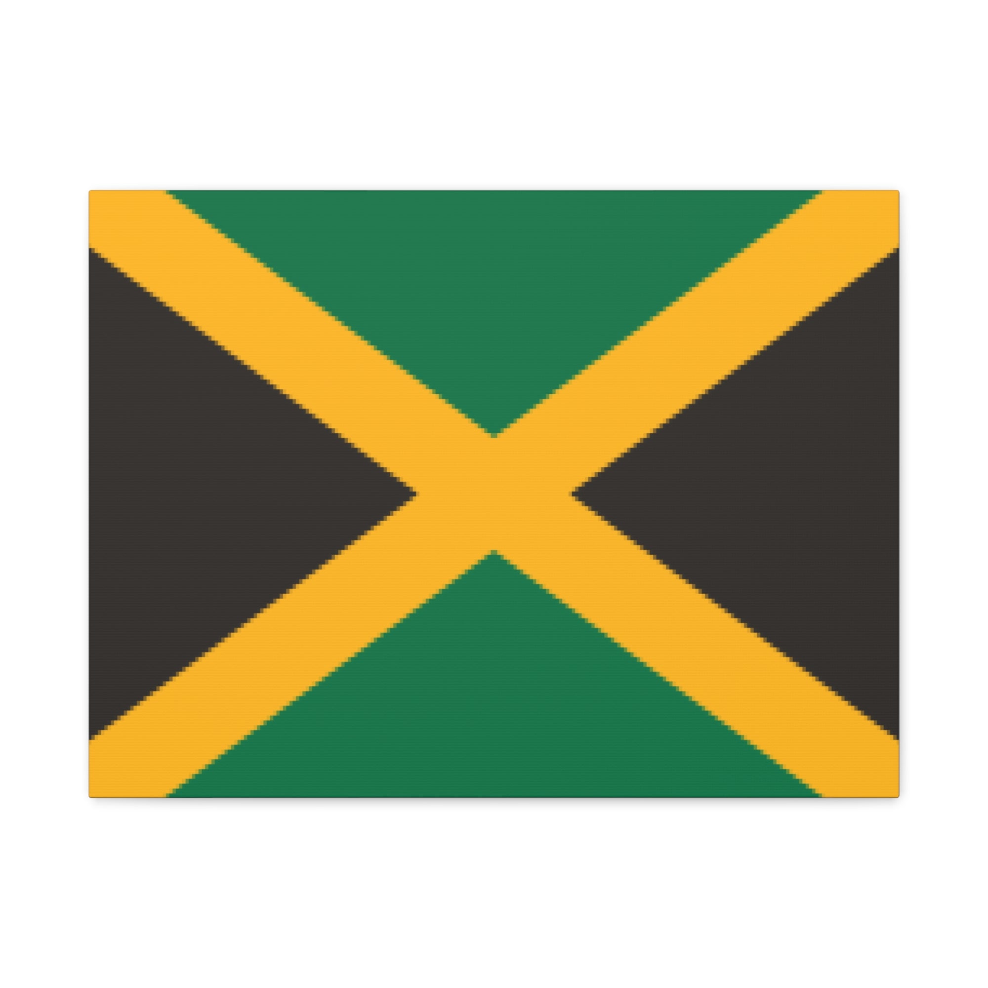 Jamaica Country Flag Canvas Vibrant Wall Art Unframed Home Decor-Express Your Love Gifts