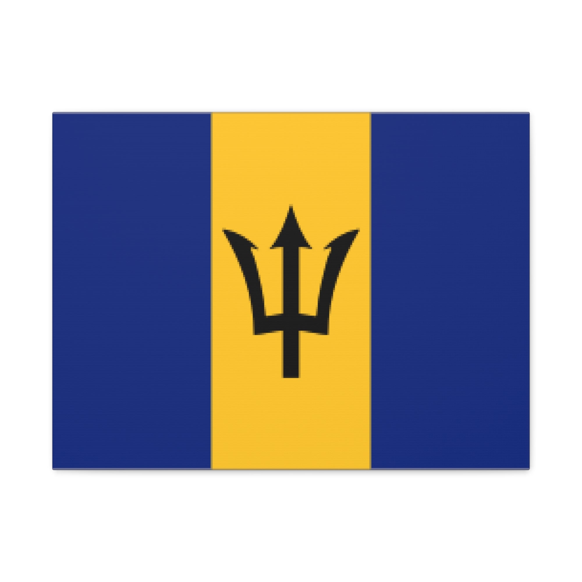 Barbados Country Flag Canvas Vibrant Wall Art Unframed Home Decor-Express Your Love Gifts