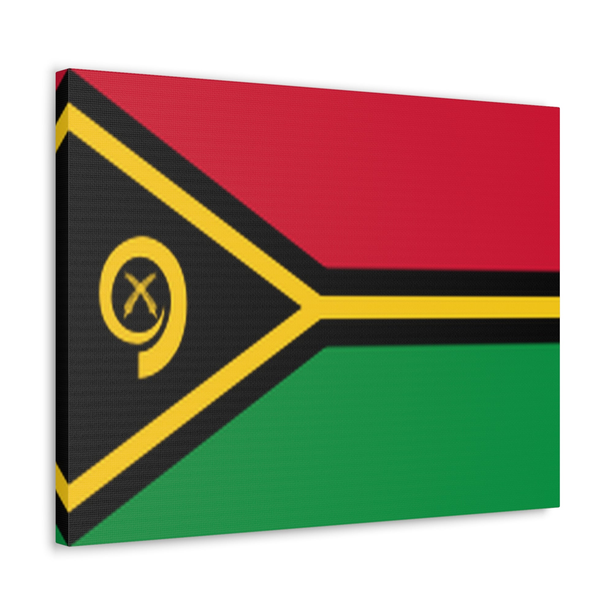 Vanuatu Country Flag Canvas Vibrant Wall Art Unframed Home Decor-Express Your Love Gifts