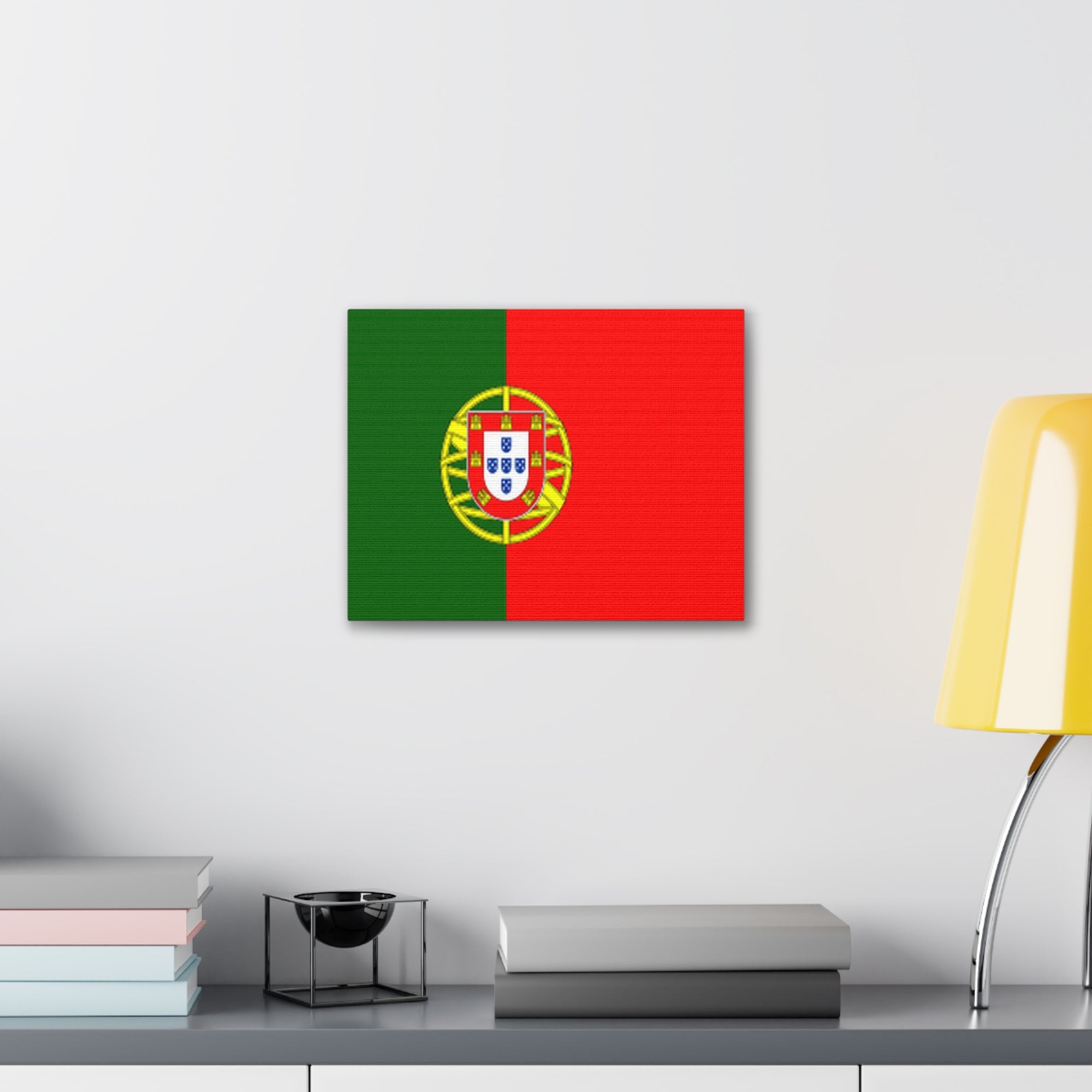 Portugal Country Flag Canvas Vibrant Wall Art Unframed Home Decor-Express Your Love Gifts