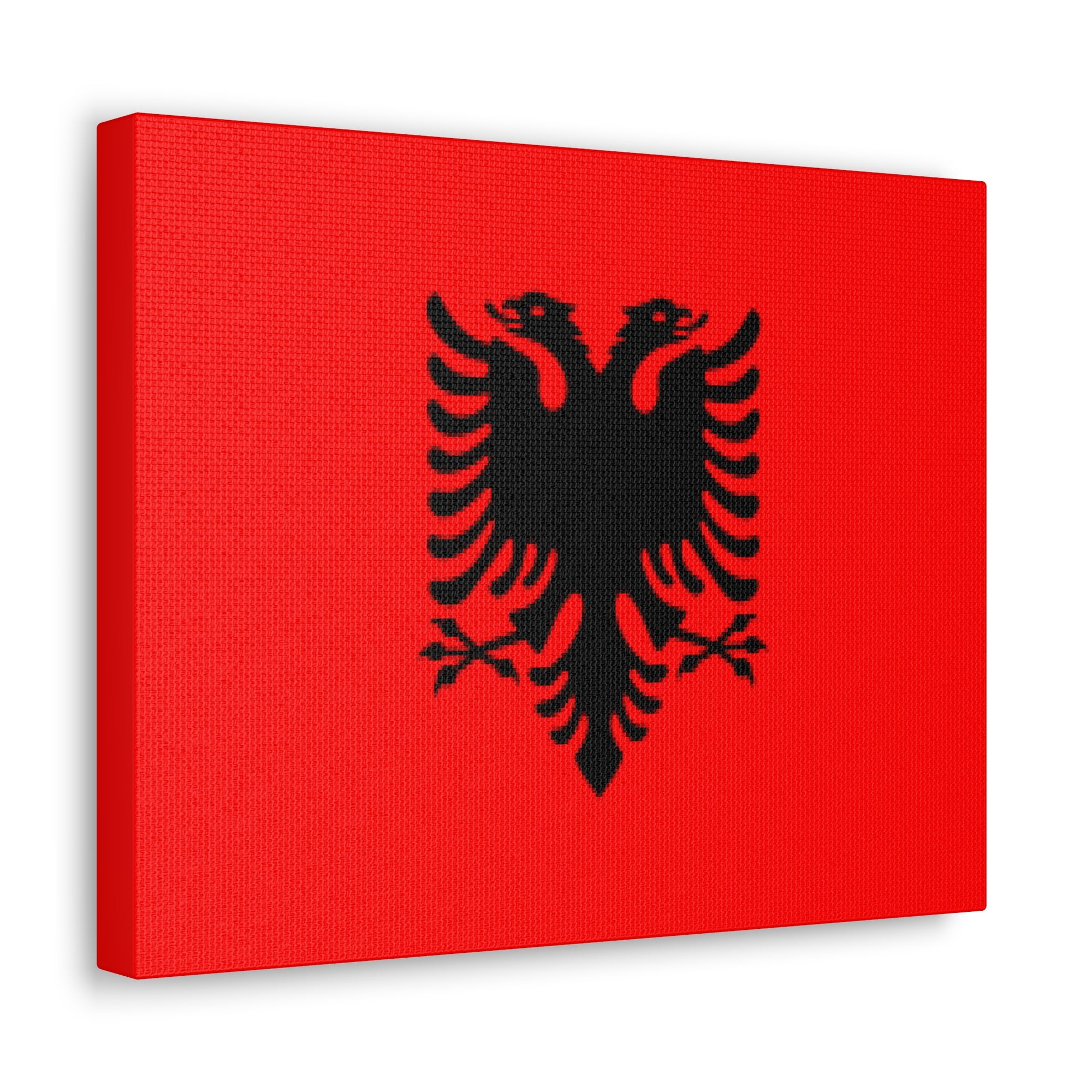 Albania Country Flag Canvas Vibrant Wall Art Unframed Home Decor-Express Your Love Gifts