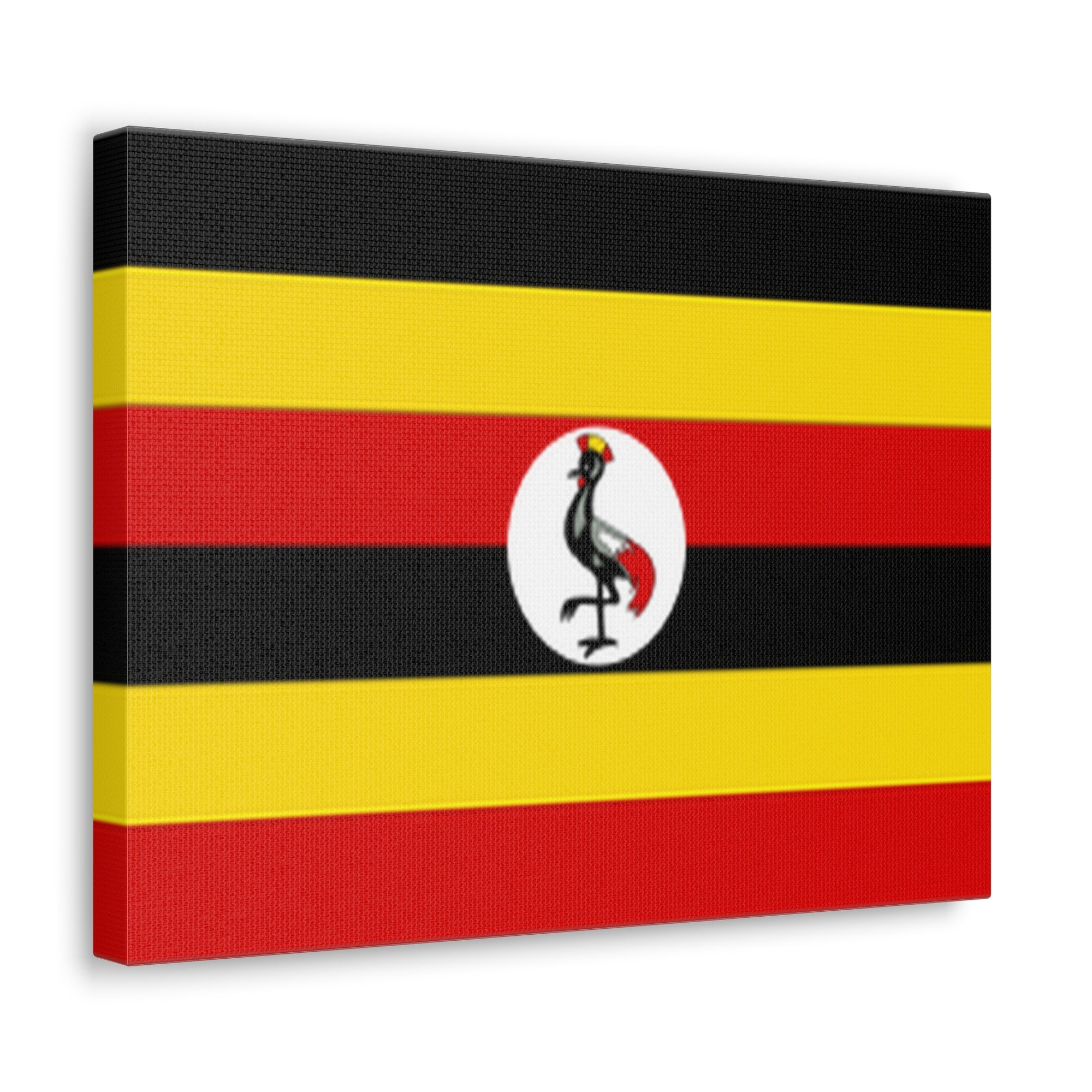 Uganda Country Flag Canvas Vibrant Wall Art Unframed Home Decor-Express Your Love Gifts