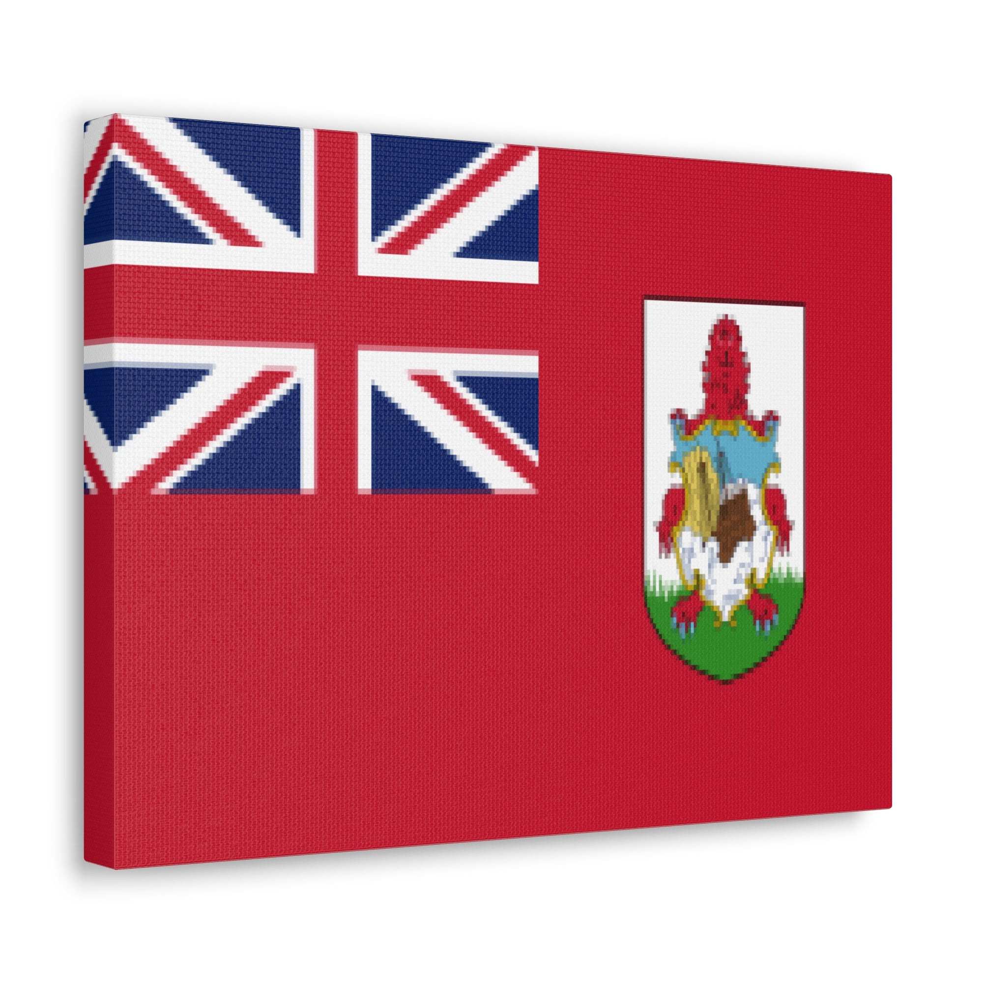 Bermuda Country Flag Canvas Vibrant Wall Art Unframed Home Decor-Express Your Love Gifts