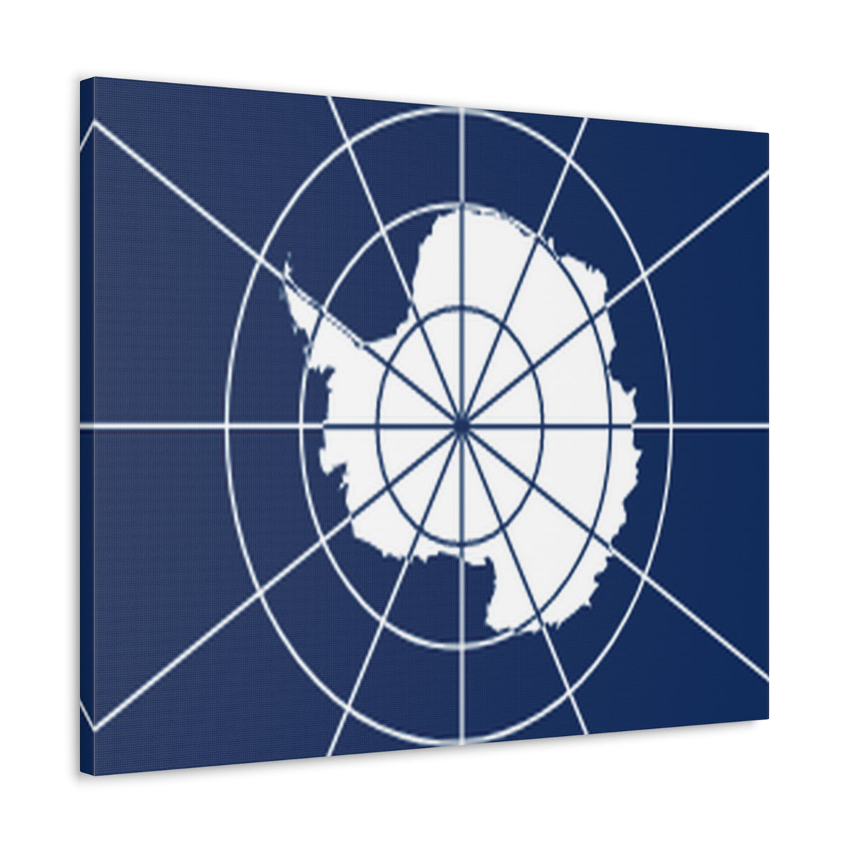 Antarctica Country Flag Canvas Vibrant Wall Art Unframed Home Decor-Express Your Love Gifts