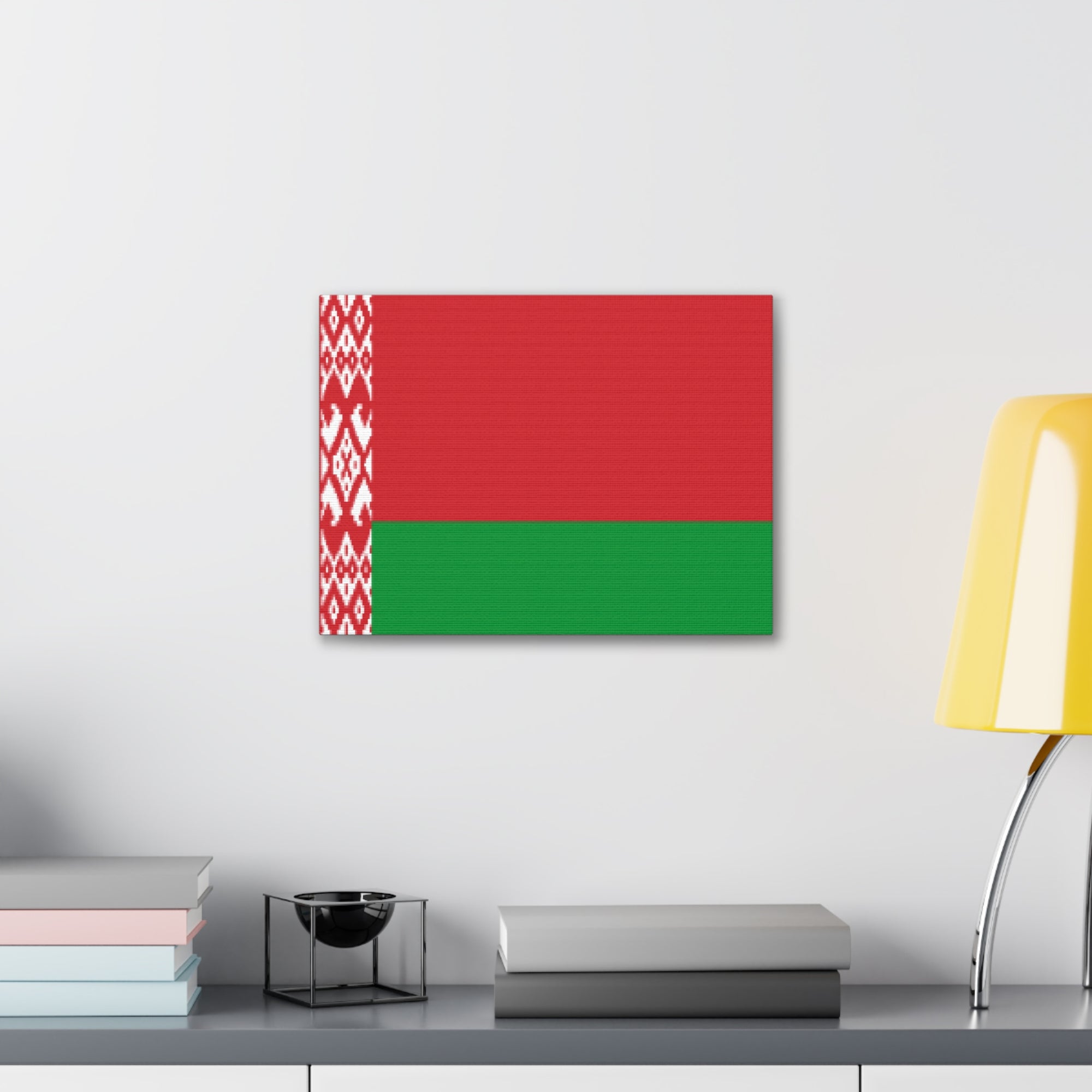 Belarus Country Flag Canvas Vibrant Wall Art Unframed Home Decor-Express Your Love Gifts