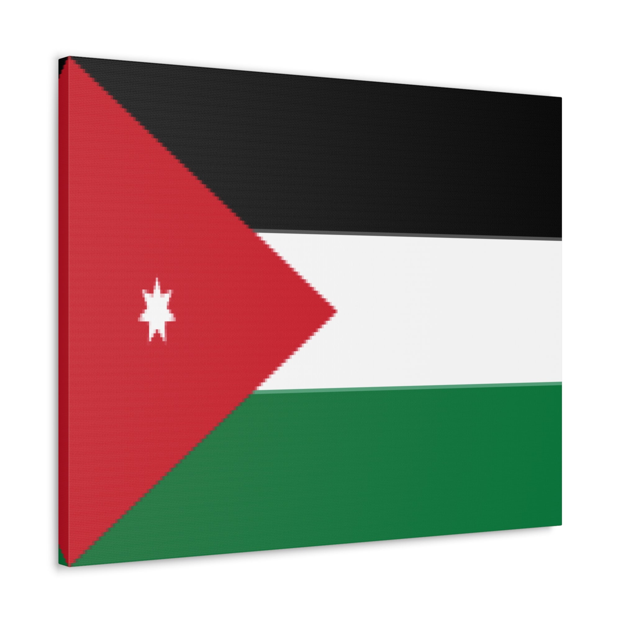 Jordan Country Flag Canvas Vibrant Wall Art Unframed Home Decor-Express Your Love Gifts