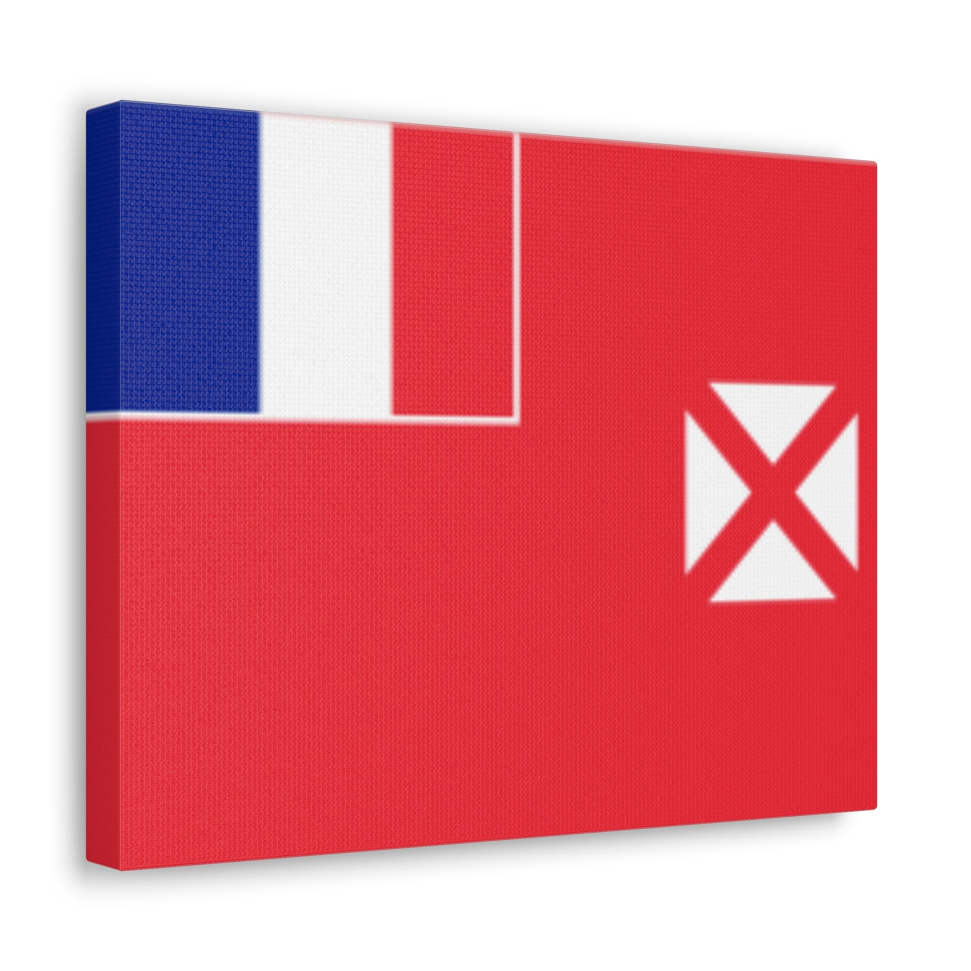 Wallis and Futuna Country Flag Canvas Vibrant Wall Art Unframed Home Decor-Express Your Love Gifts