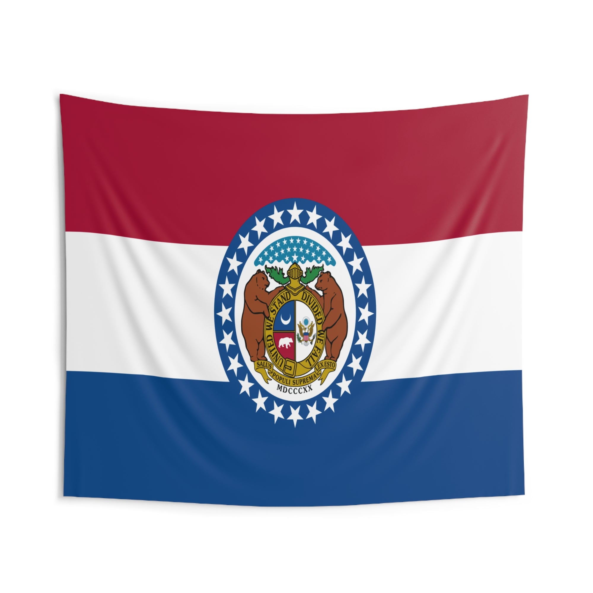 Missouri State Flag Wall Hanging Tapestry-Express Your Love Gifts