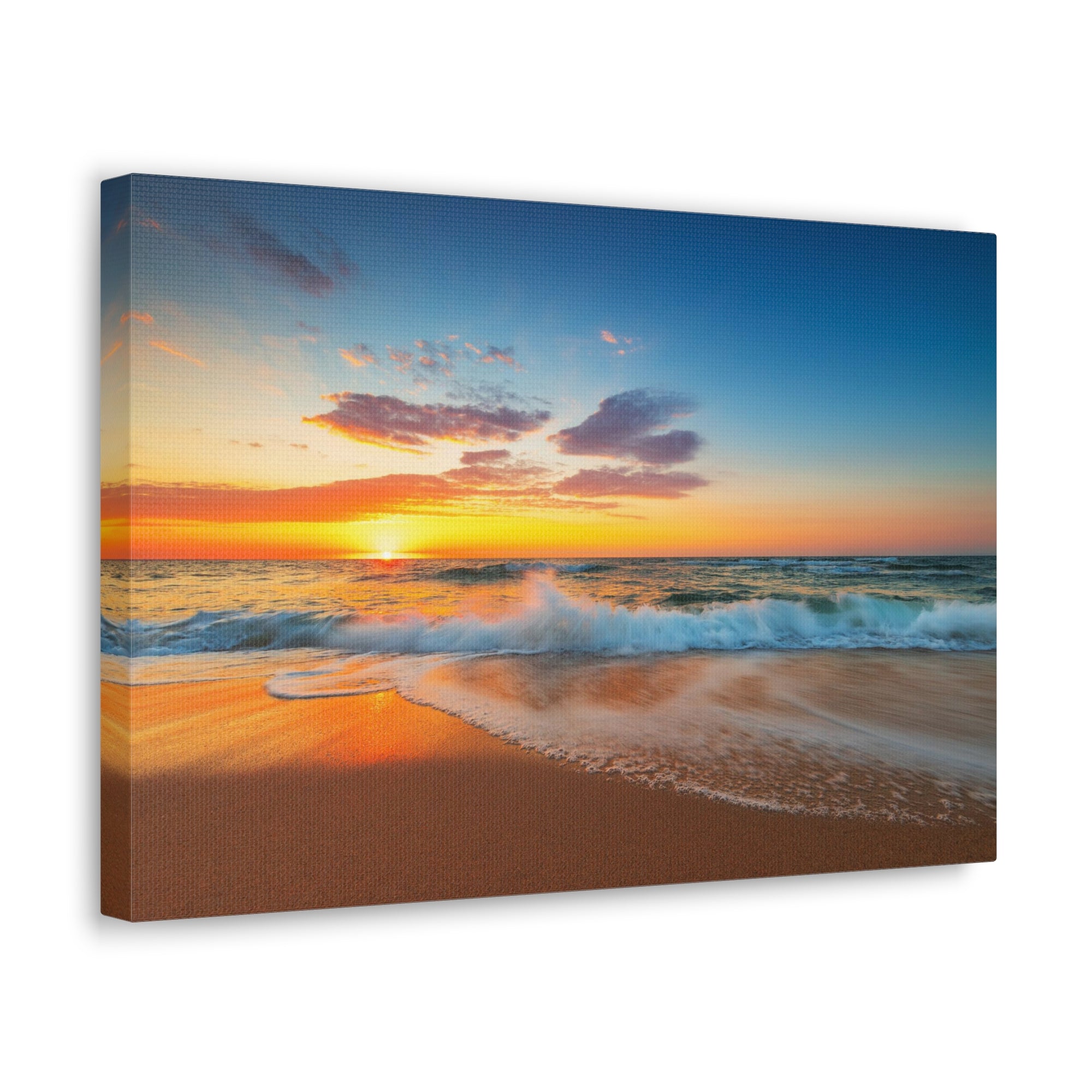 Beautiful Cloudscape Over The Sea Ocean Canvas Wall Art for Home Decor Ready-to-Hang-Express Your Love Gifts