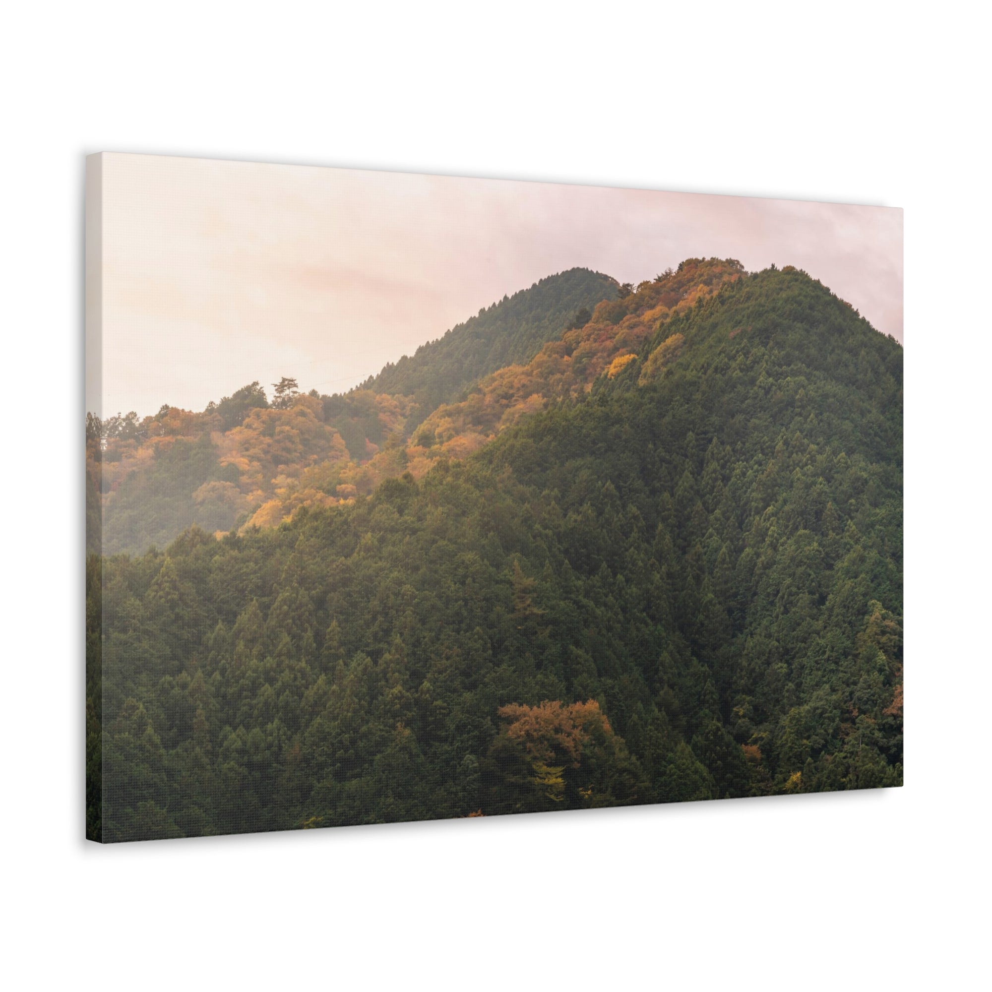 Beautiful Golden MountainsNature Wilderness Photography Canvas Wall Art for Home Decor Ready-to-Hang-Express Your Love Gifts