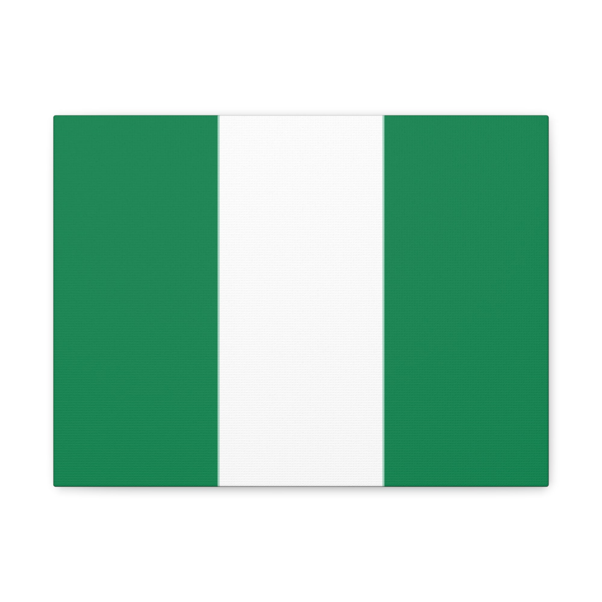 Nigeria Country Flag Canvas Vibrant Wall Art Unframed Home Decor-Express Your Love Gifts