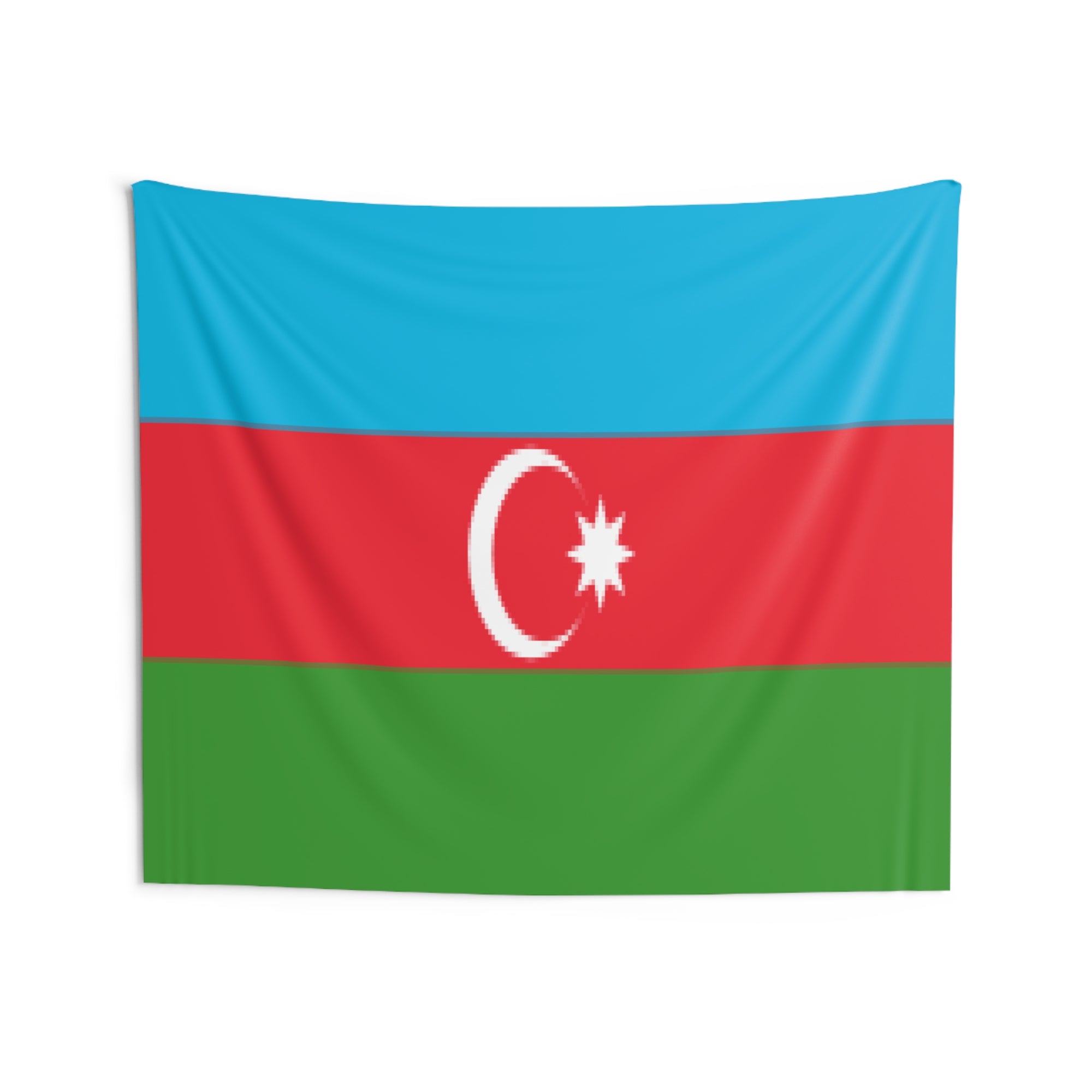 Azerbaijan Country Flag Wall Hanging Tapestry-Express Your Love Gifts