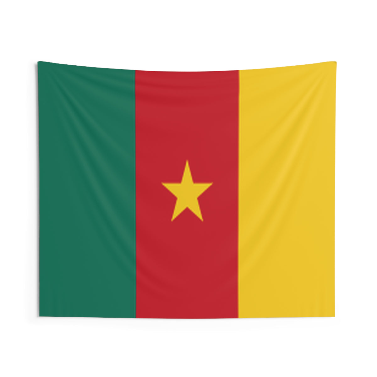 Cameroon Country Flag Wall Hanging Tapestry-Express Your Love Gifts