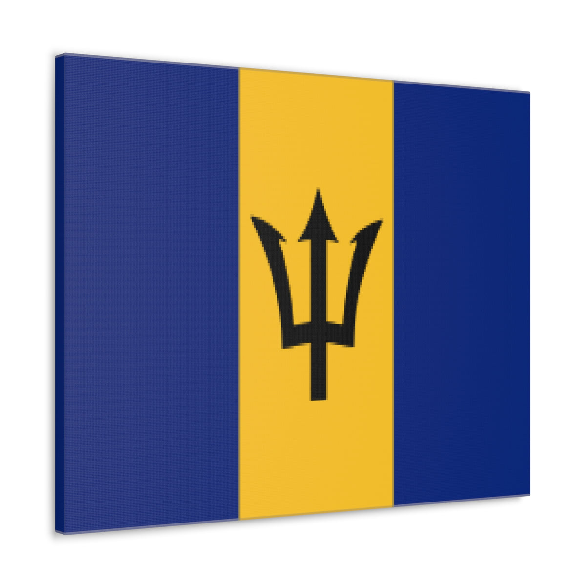 Barbados Country Flag Canvas Vibrant Wall Art Unframed Home Decor-Express Your Love Gifts