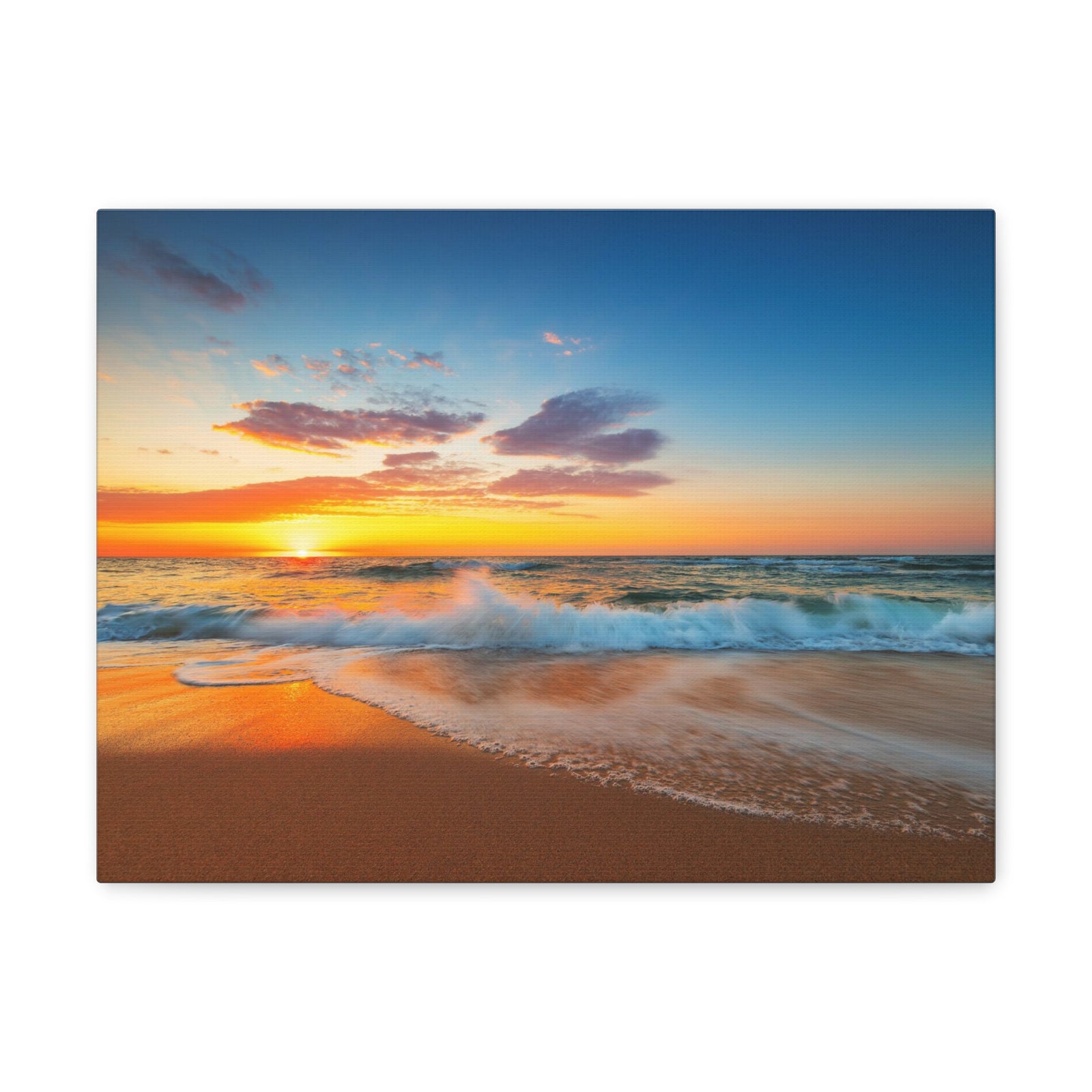 Beautiful Cloudscape Over The Sea Ocean Canvas Wall Art for Home Decor Ready-to-Hang-Express Your Love Gifts