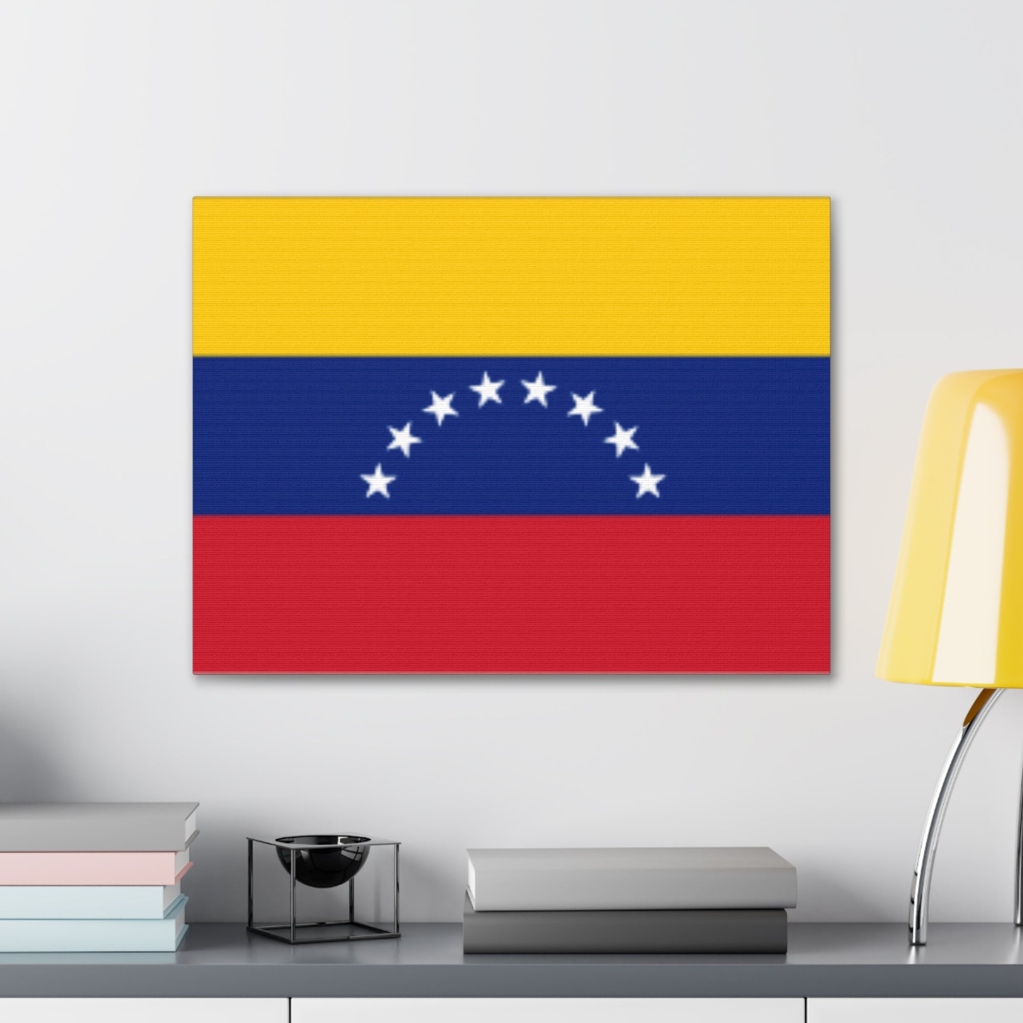 Venezuela Country Flag Canvas Vibrant Wall Art Unframed Home Decor-Express Your Love Gifts