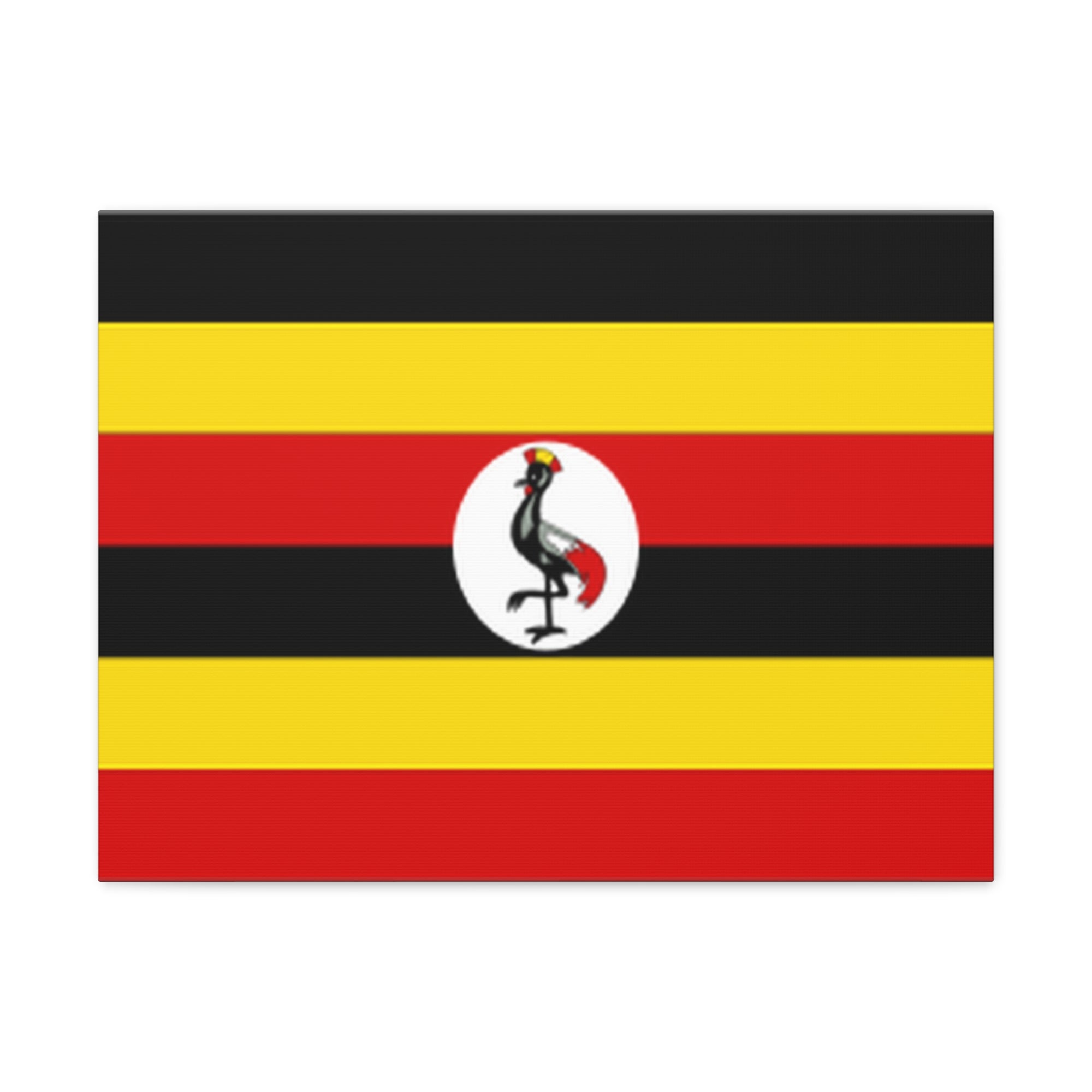 Uganda Country Flag Canvas Vibrant Wall Art Unframed Home Decor-Express Your Love Gifts