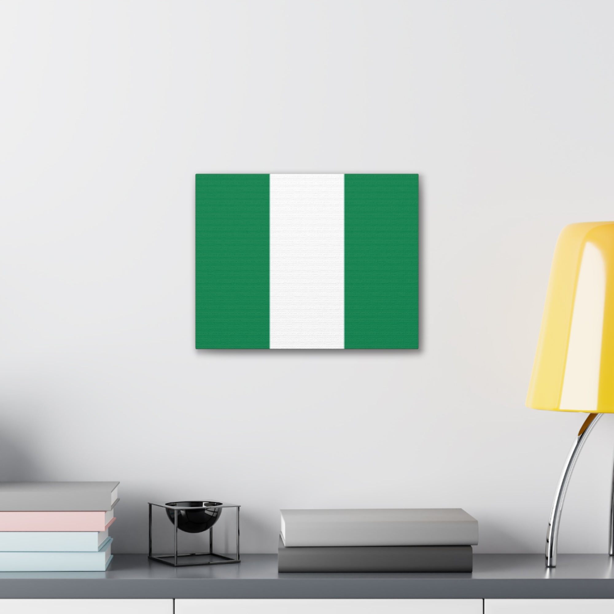 Nigeria Country Flag Canvas Vibrant Wall Art Unframed Home Decor-Express Your Love Gifts