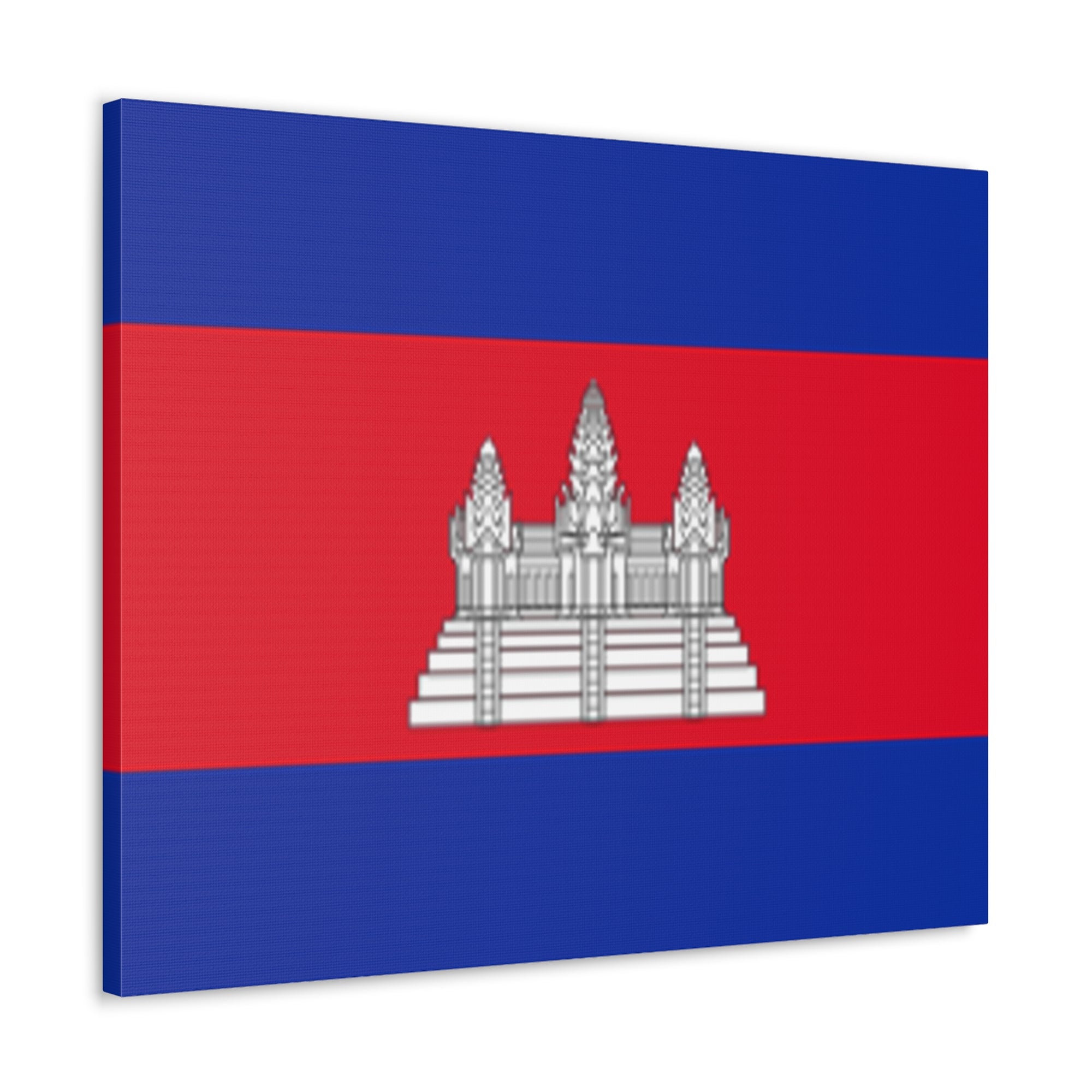 Cambodia Country Flag Canvas Vibrant Wall Art Unframed Home Decor-Express Your Love Gifts