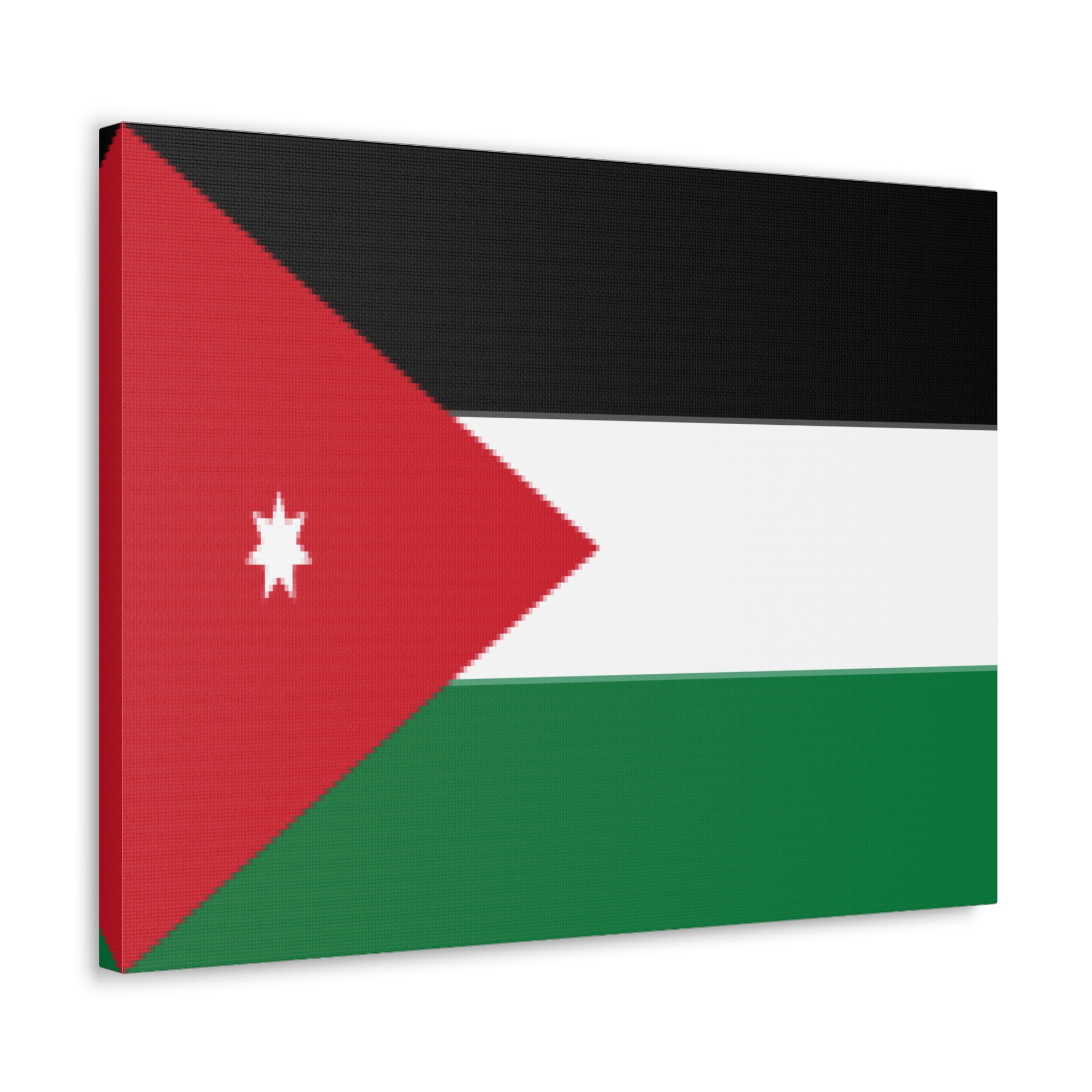 Jordan Country Flag Canvas Vibrant Wall Art Unframed Home Decor-Express Your Love Gifts