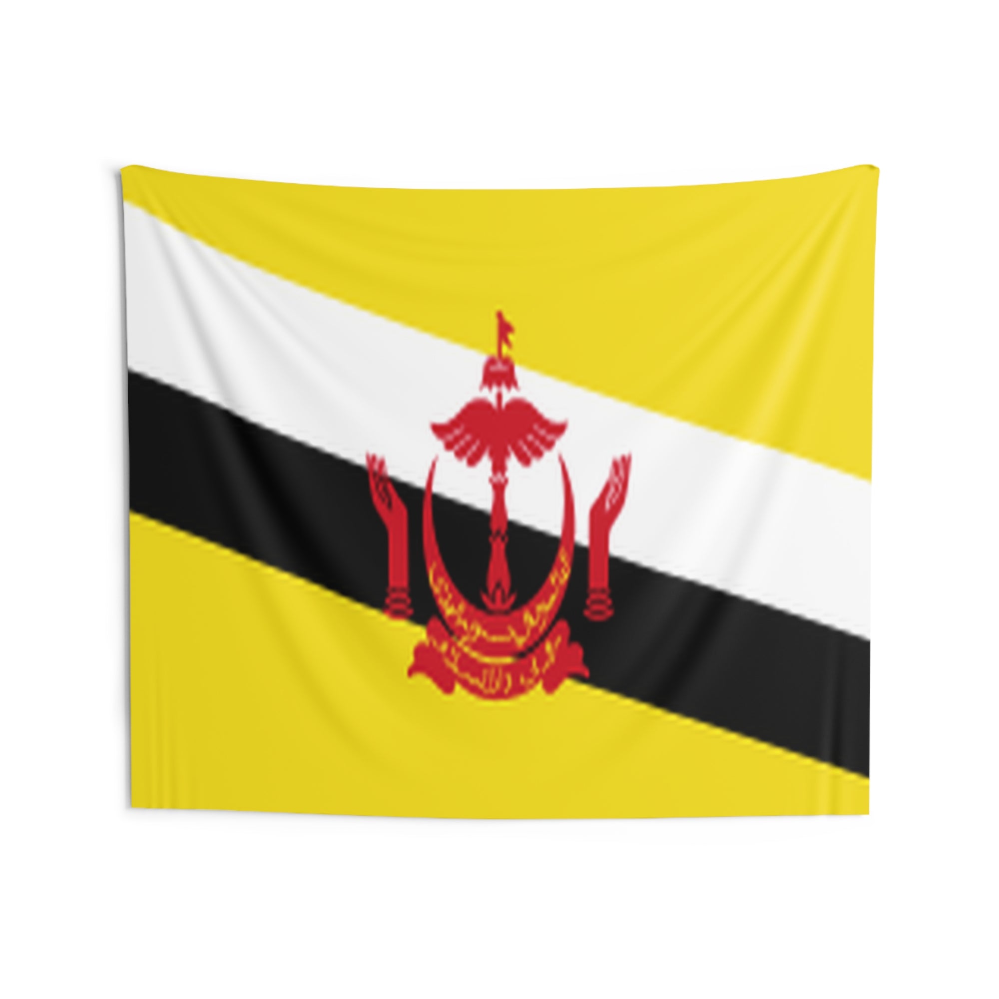 Brunei Country Flag Wall Hanging Tapestry-Express Your Love Gifts