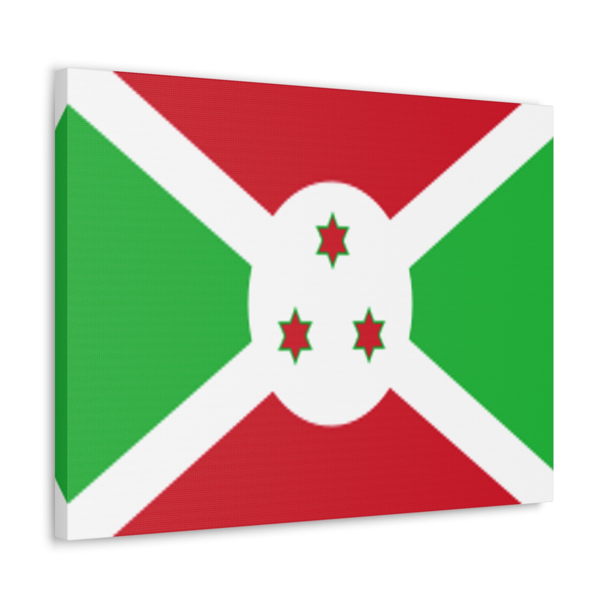 Burundi Country Flag Canvas Vibrant Wall Art Unframed Home Decor-Express Your Love Gifts