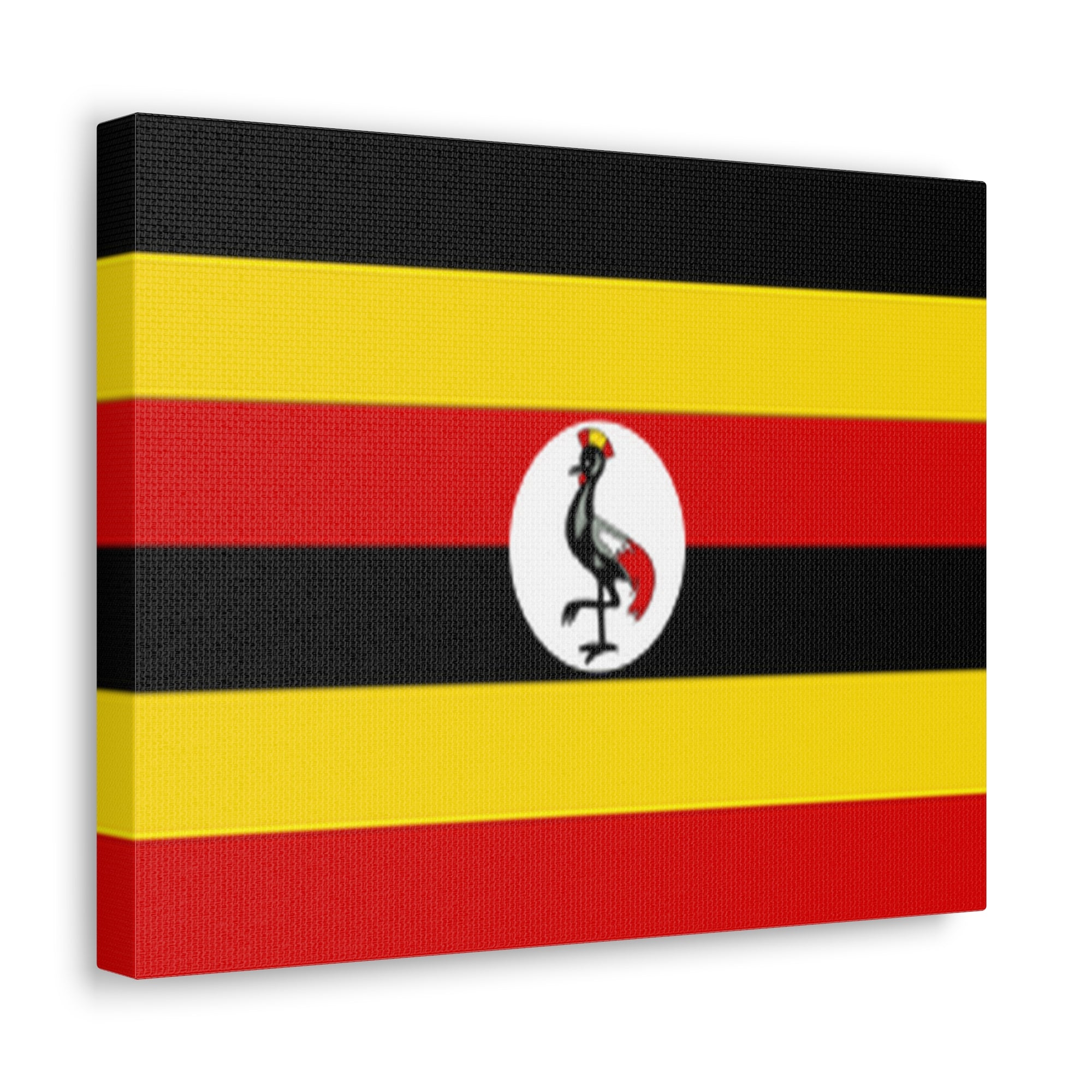 Uganda Country Flag Canvas Vibrant Wall Art Unframed Home Decor-Express Your Love Gifts