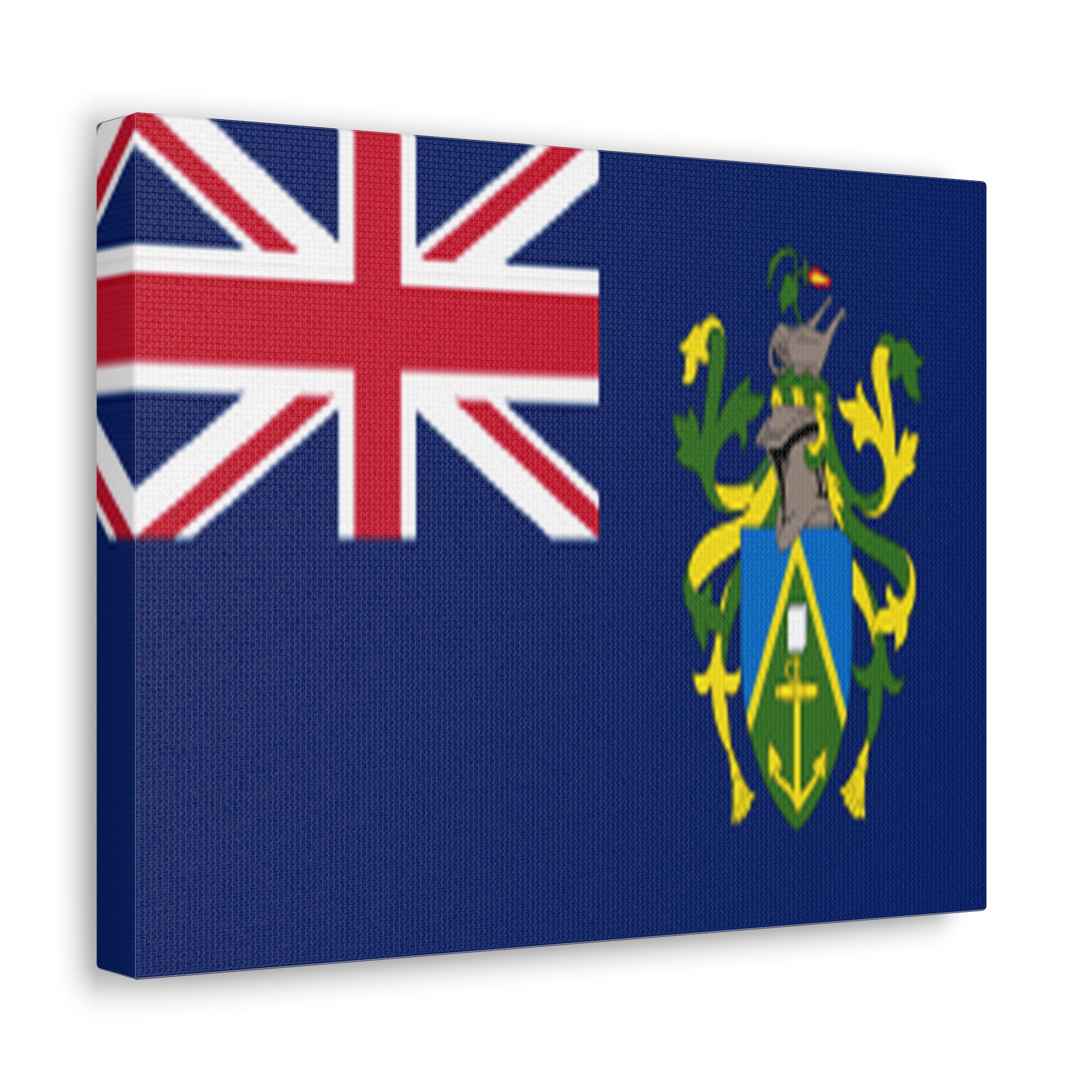 Pitcairn Island Country Flag Canvas Vibrant Wall Art Unframed Home Decor-Express Your Love Gifts