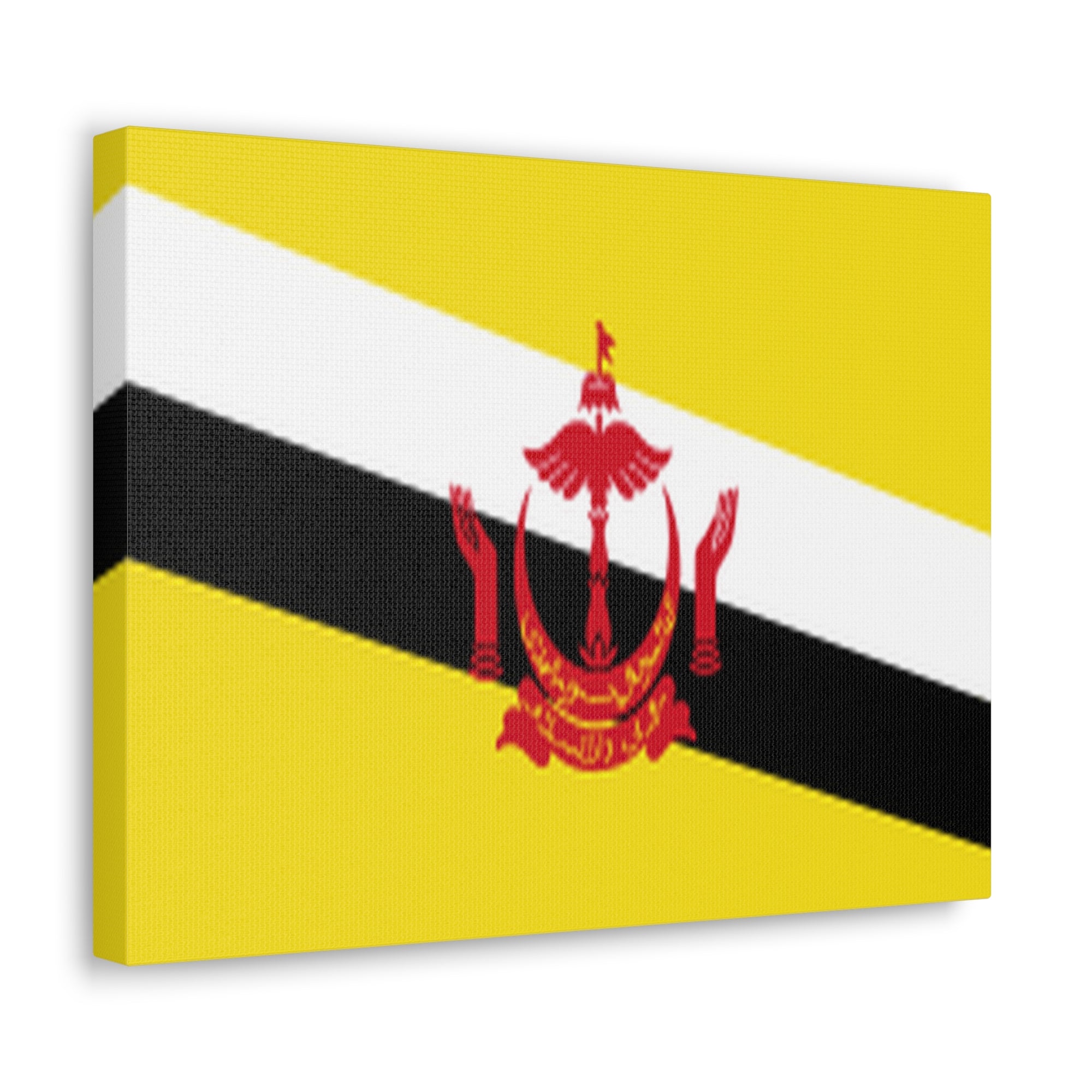 Brunei Country Flag Canvas Vibrant Wall Art Unframed Home Decor-Express Your Love Gifts