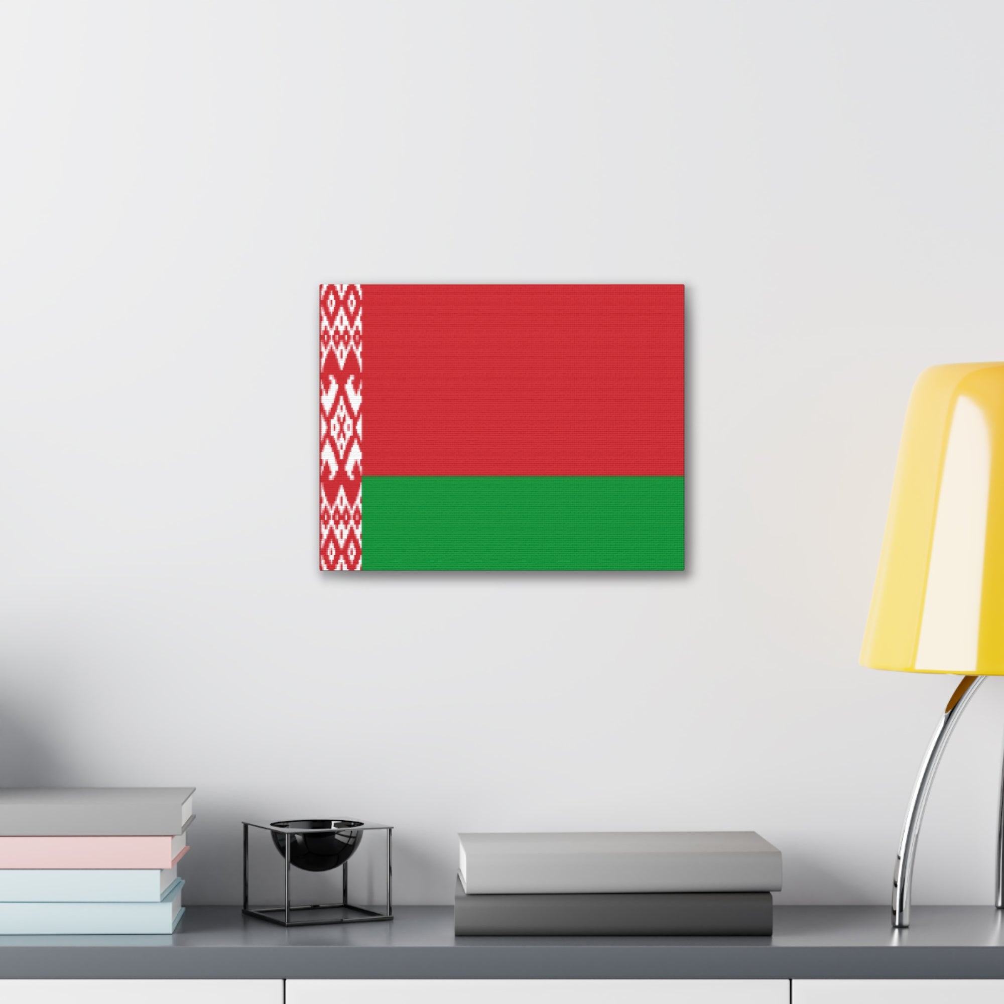 Belarus Country Flag Canvas Vibrant Wall Art Unframed Home Decor-Express Your Love Gifts