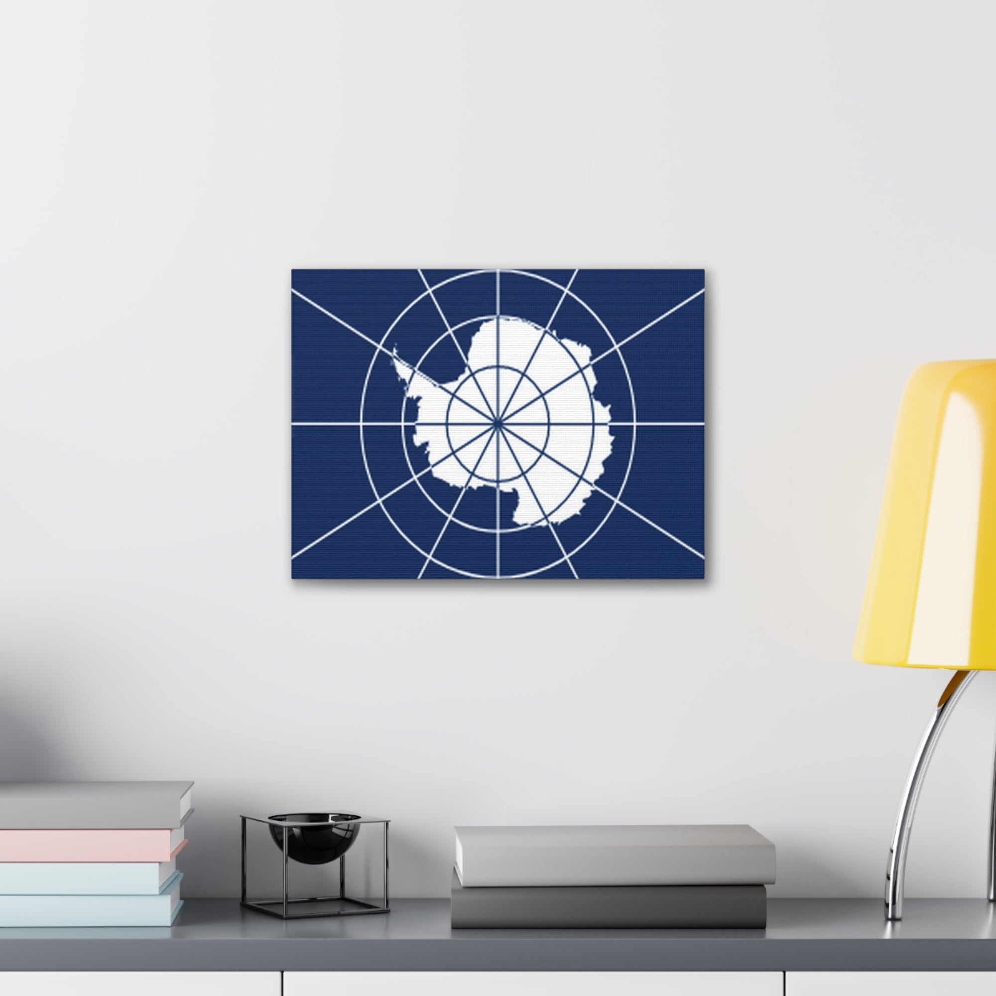 Antarctica Country Flag Canvas Vibrant Wall Art Unframed Home Decor-Express Your Love Gifts