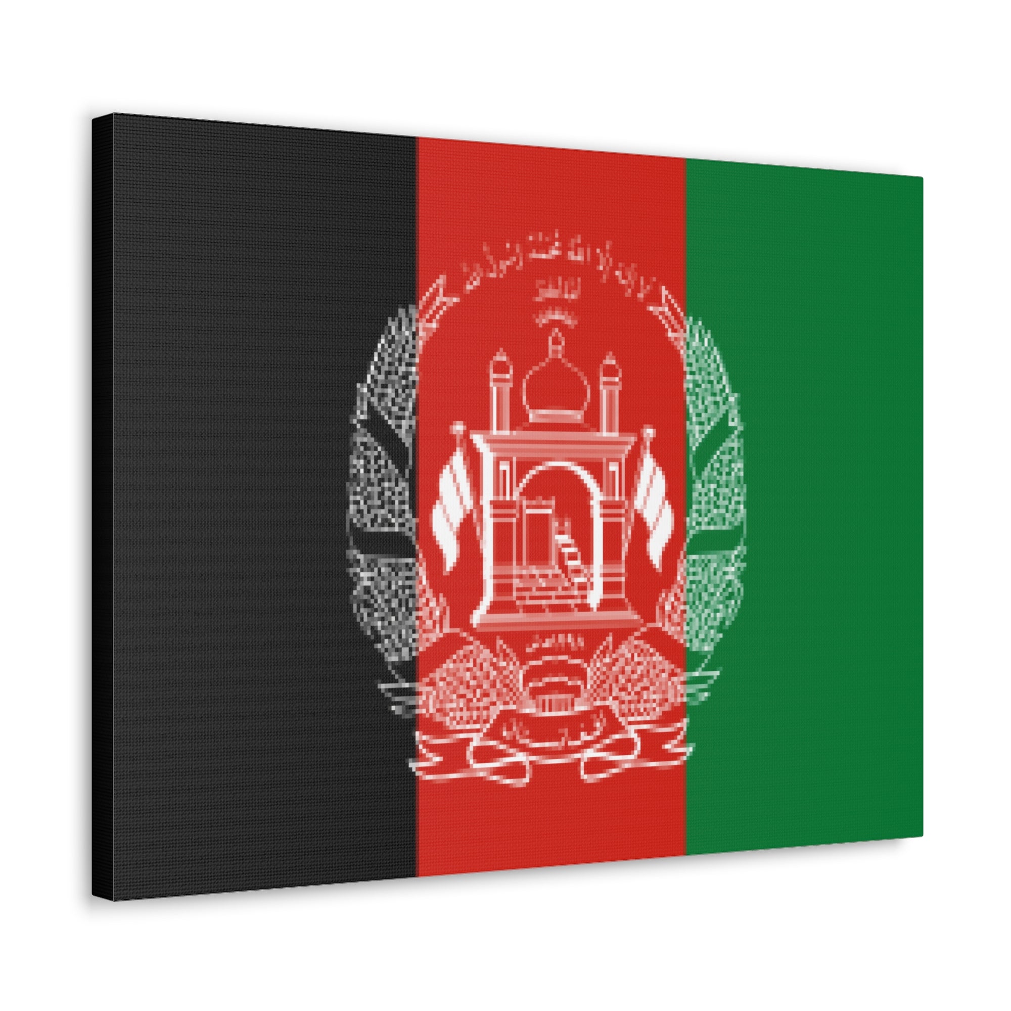 Afghanistan Country Flag Canvas Vibrant Wall Art Unframed Home Decor-Express Your Love Gifts