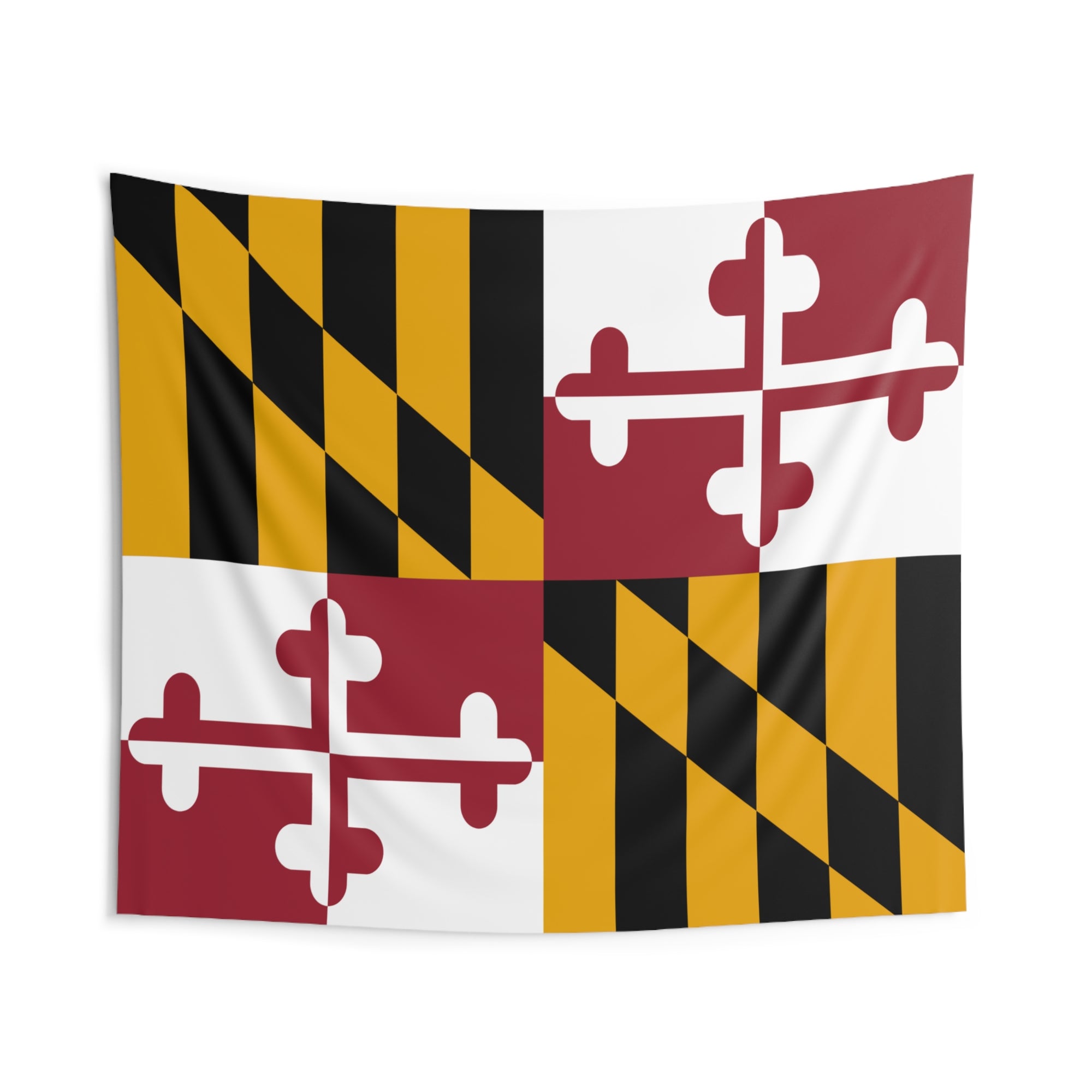 Maryland State Flag Wall Hanging Tapestry-Express Your Love Gifts