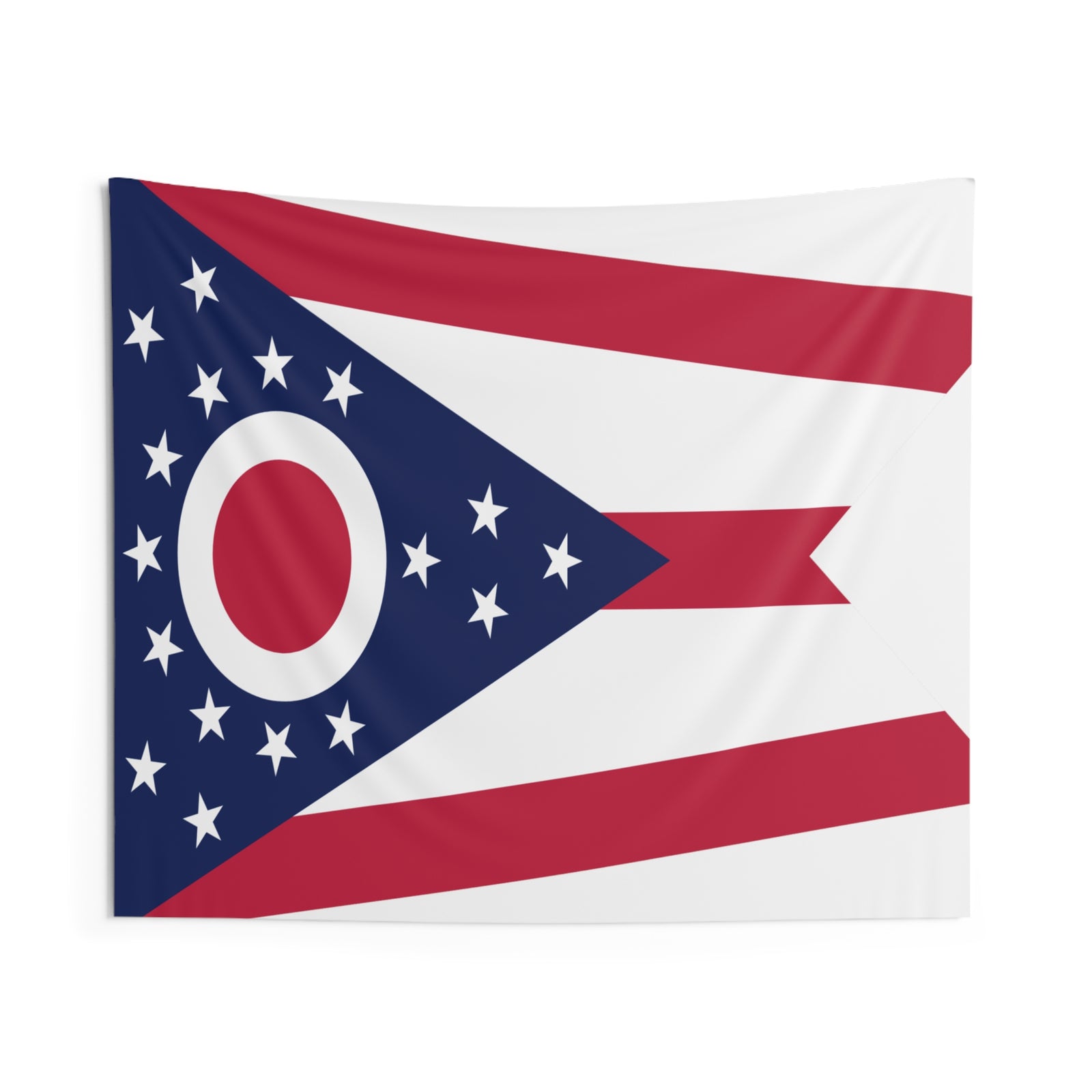 Ohio State Flag Wall Hanging Tapestry-Express Your Love Gifts