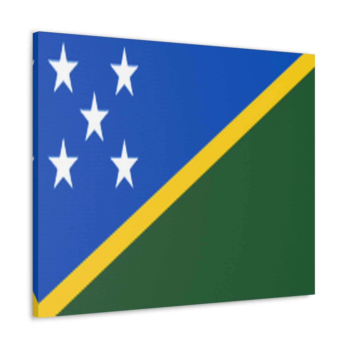 Solomon Islands Country Flag Canvas Vibrant Wall Art Unframed Home Decor-Express Your Love Gifts