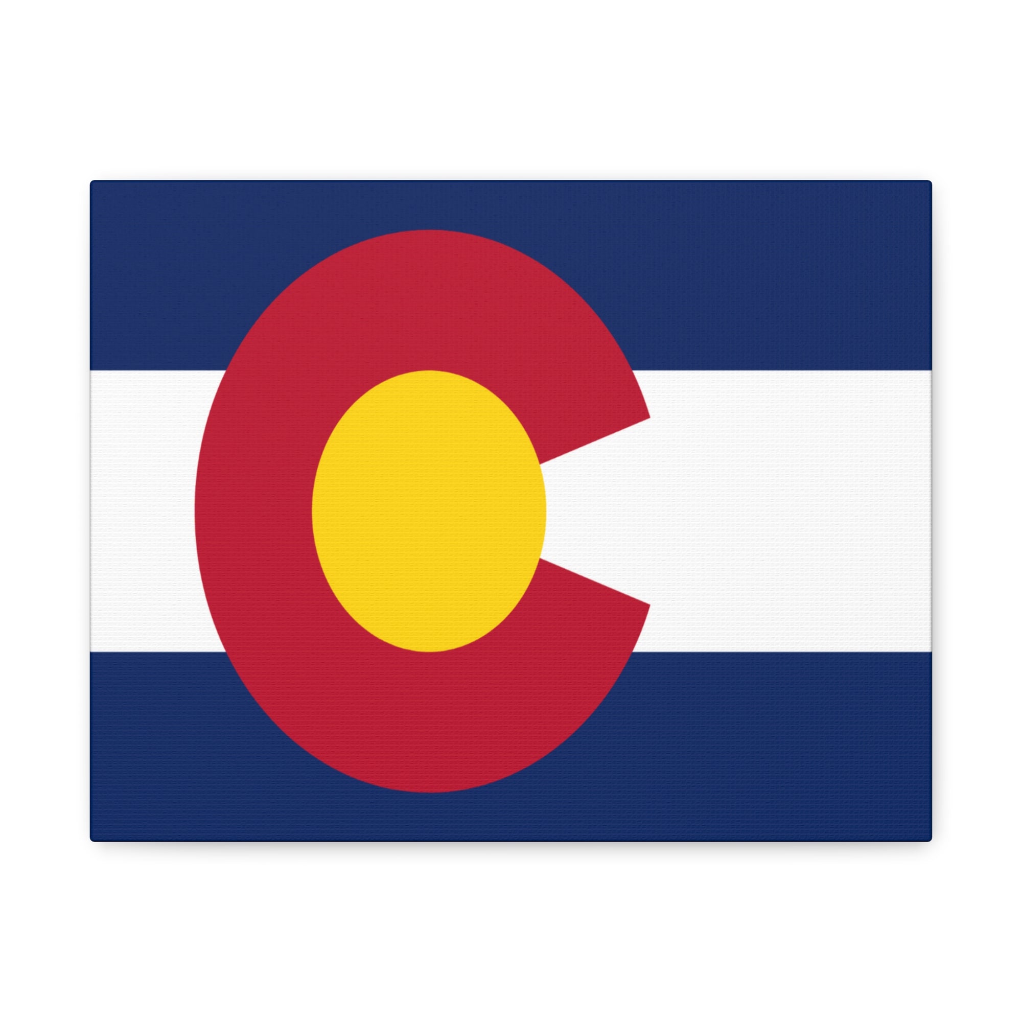 Colorado State Flag Canvas Vibrant Wall Art Unframed Home Decor-Express Your Love Gifts