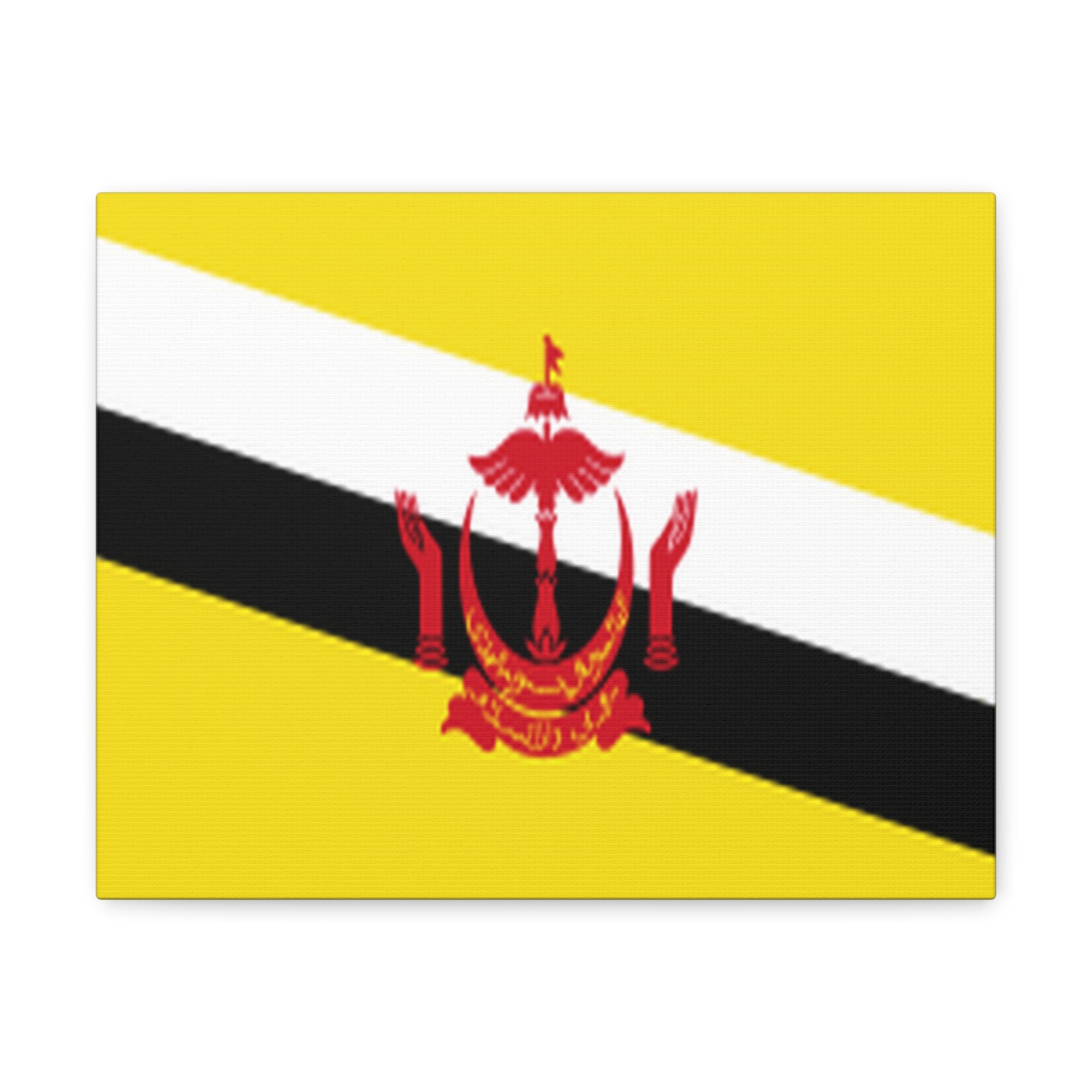 Brunei Country Flag Canvas Vibrant Wall Art Unframed Home Decor-Express Your Love Gifts