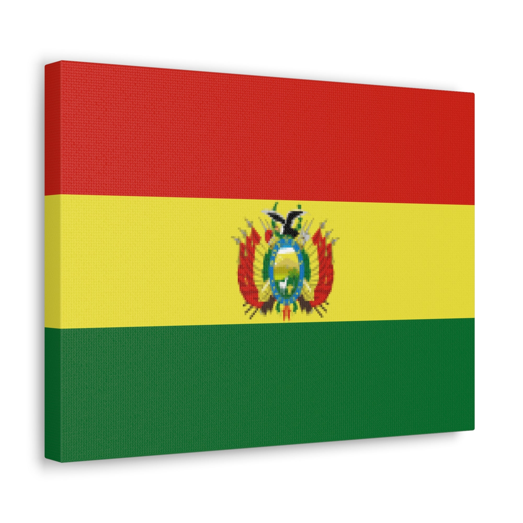 Bolivia Country Flag Canvas Vibrant Wall Art Unframed Home Decor-Express Your Love Gifts