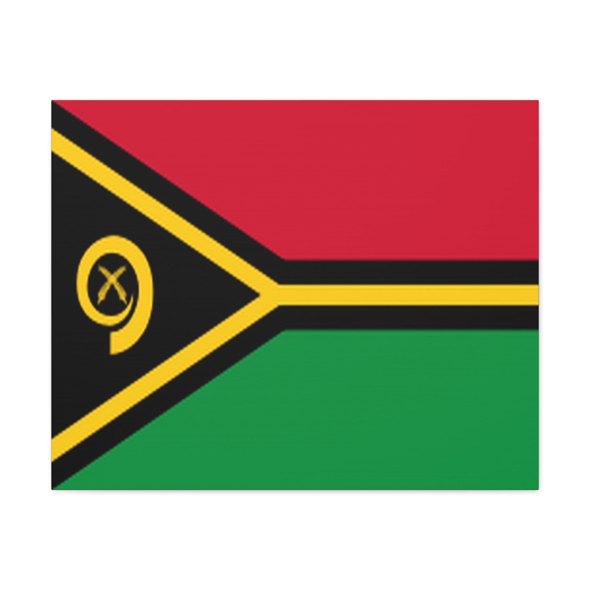 Vanuatu Country Flag Canvas Vibrant Wall Art Unframed Home Decor-Express Your Love Gifts