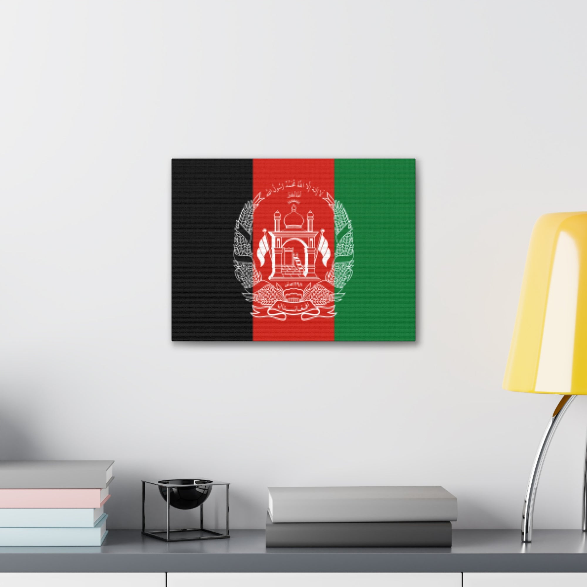 Afghanistan Country Flag Canvas Vibrant Wall Art Unframed Home Decor-Express Your Love Gifts