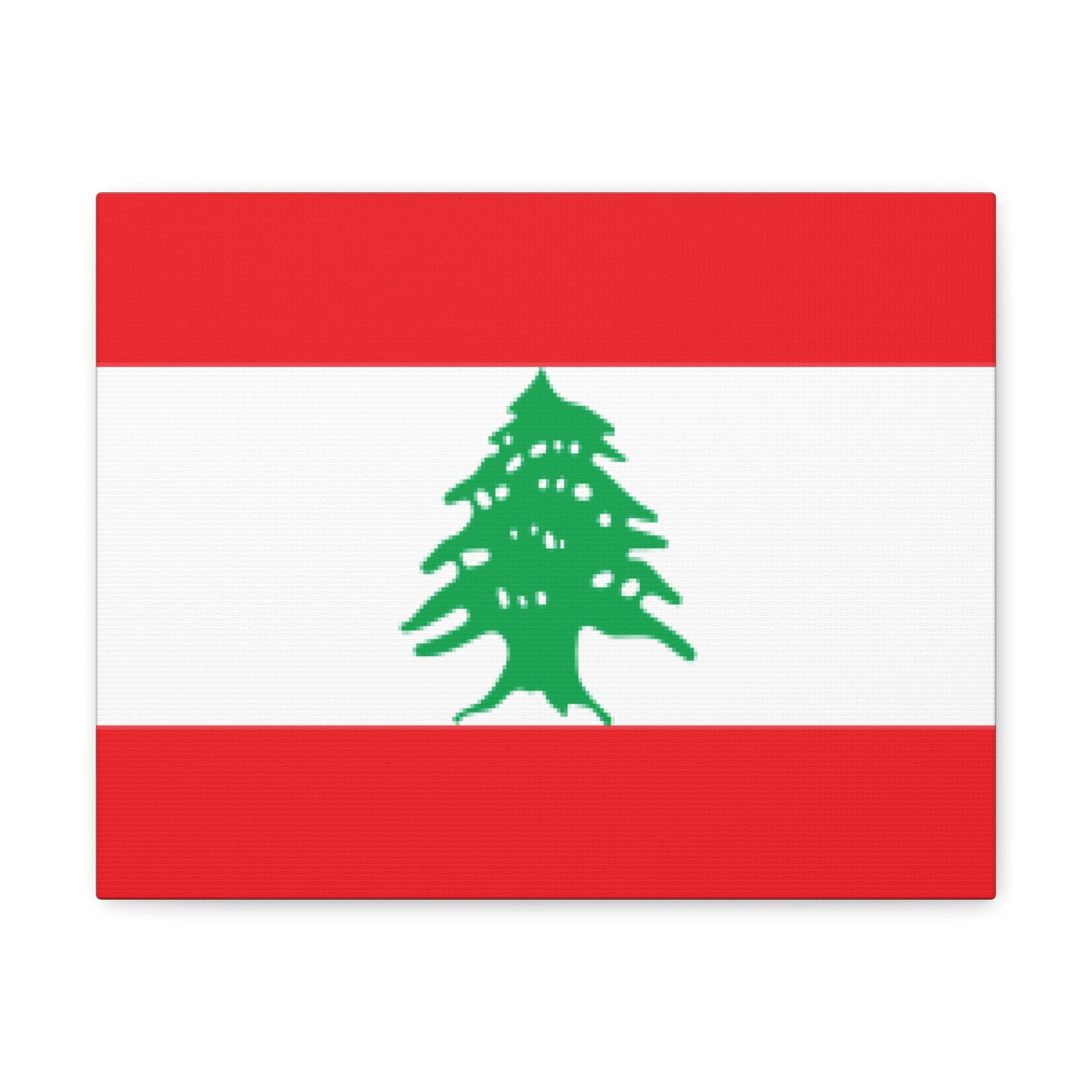 Lebanon Country Flag Canvas Vibrant Wall Art Unframed Home Decor-Express Your Love Gifts