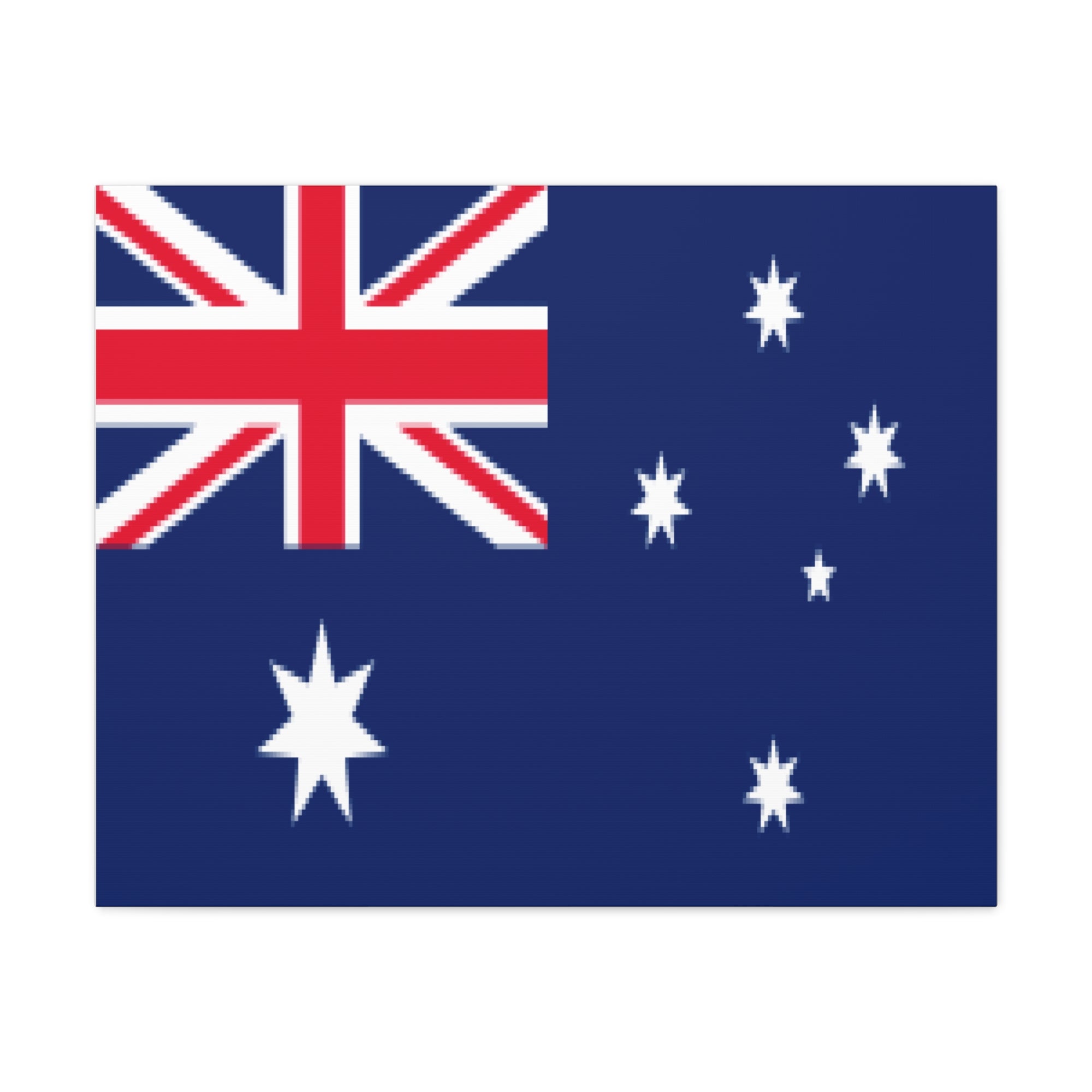 Australia Country Flag Canvas Vibrant Wall Art Unframed Home Decor-Express Your Love Gifts